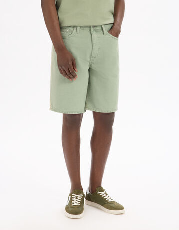 Lot De Vêtements Homme - Jeans Et Bermudas CELIO Et BONOBO - Taille 40 - Couleurs Noir Et Beige - Occasion Très Bon état