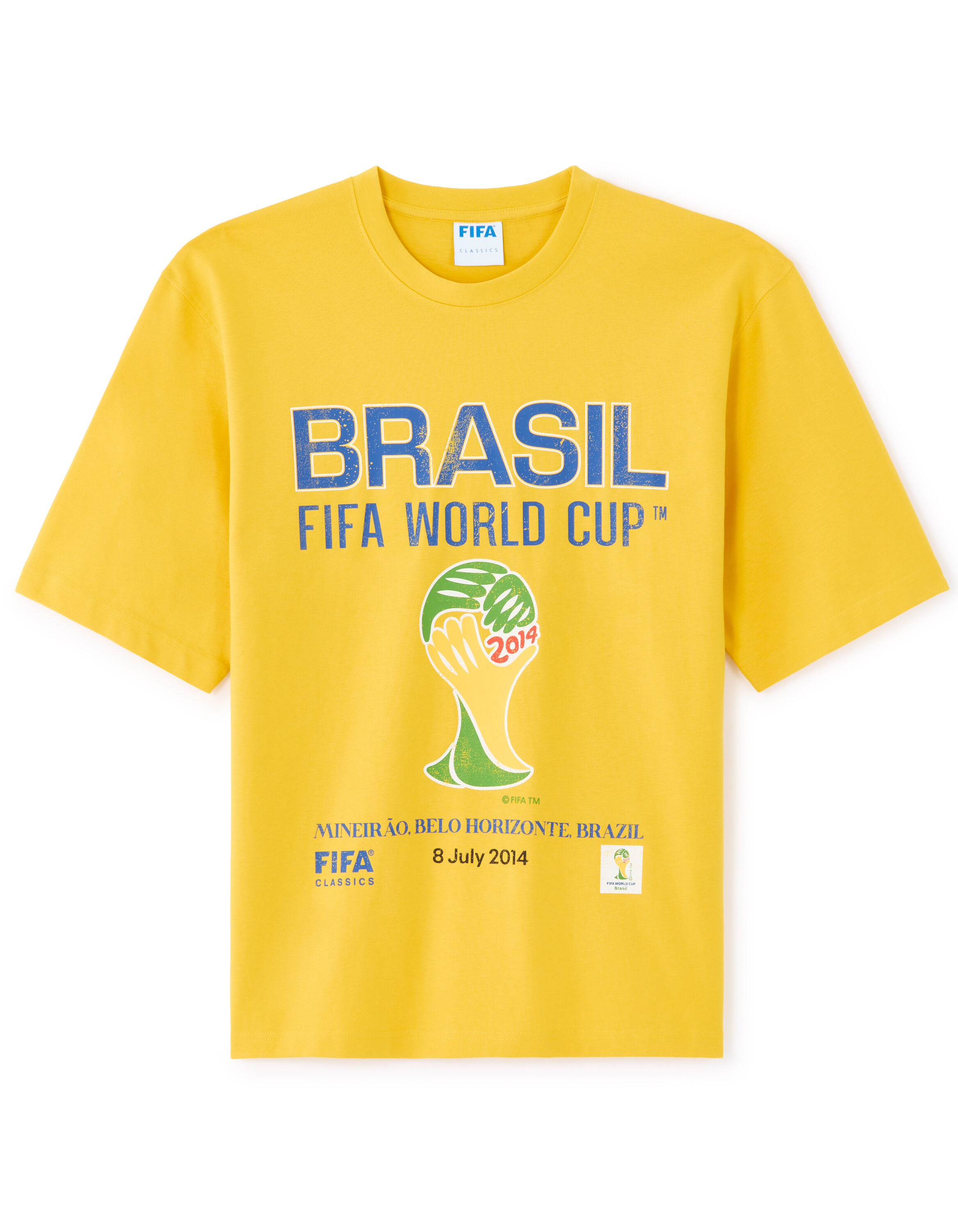 FIFA World Cup Brasil 2014 Tシャツ FIFA CLASSICS - FIFA WORLD CUP™ - Yellow T-shirt Brazil 2014