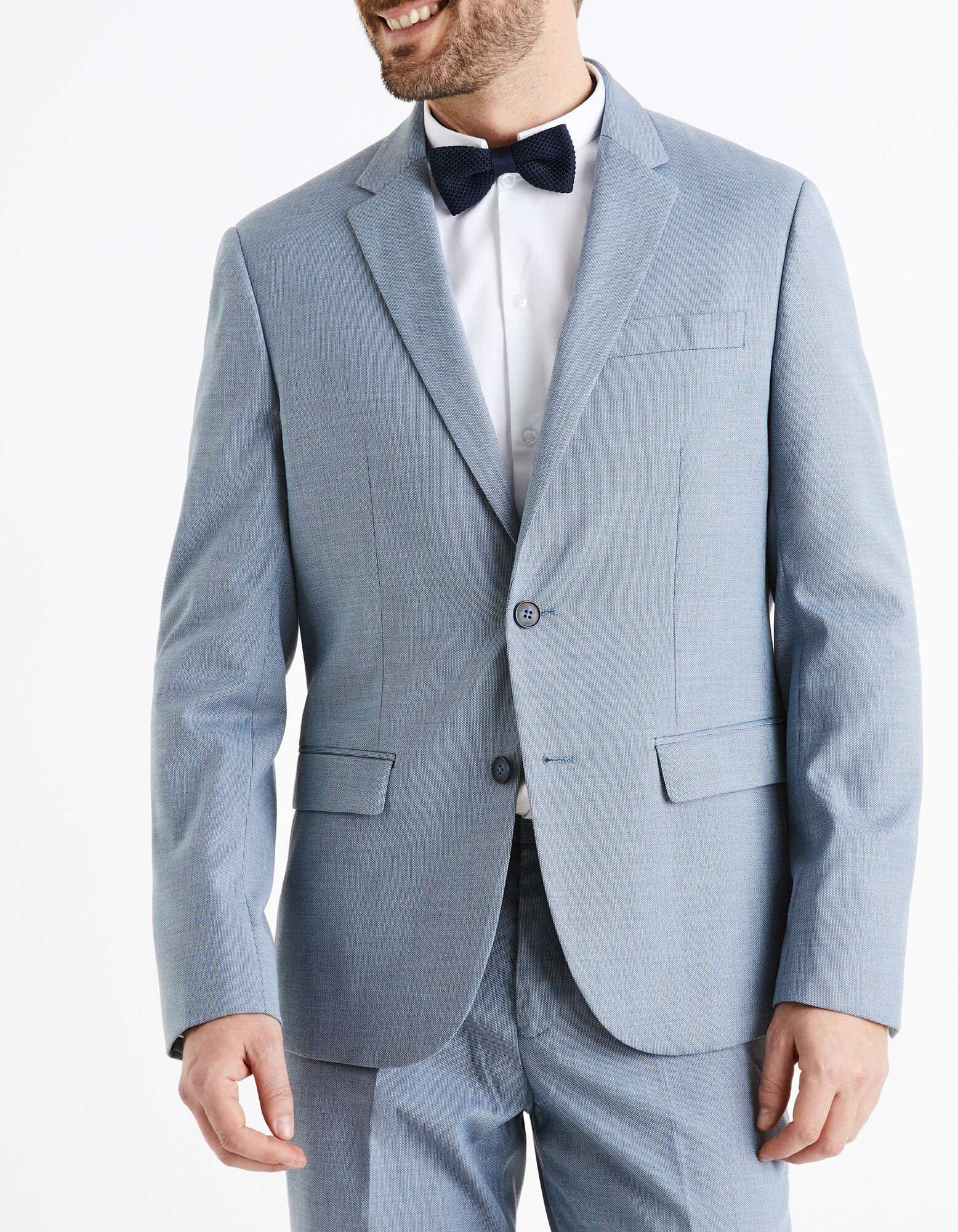Blazer Homme Long Coupe Ajustée 2 Boutons – Style Vintage Coton Élégant Pour Mariage & Business