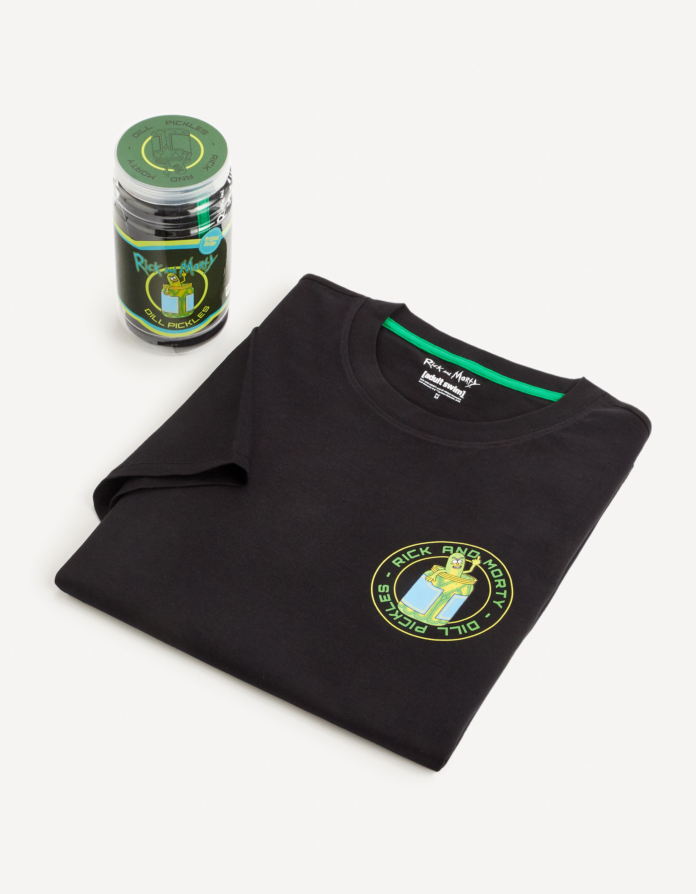 rick and morty pocket tee