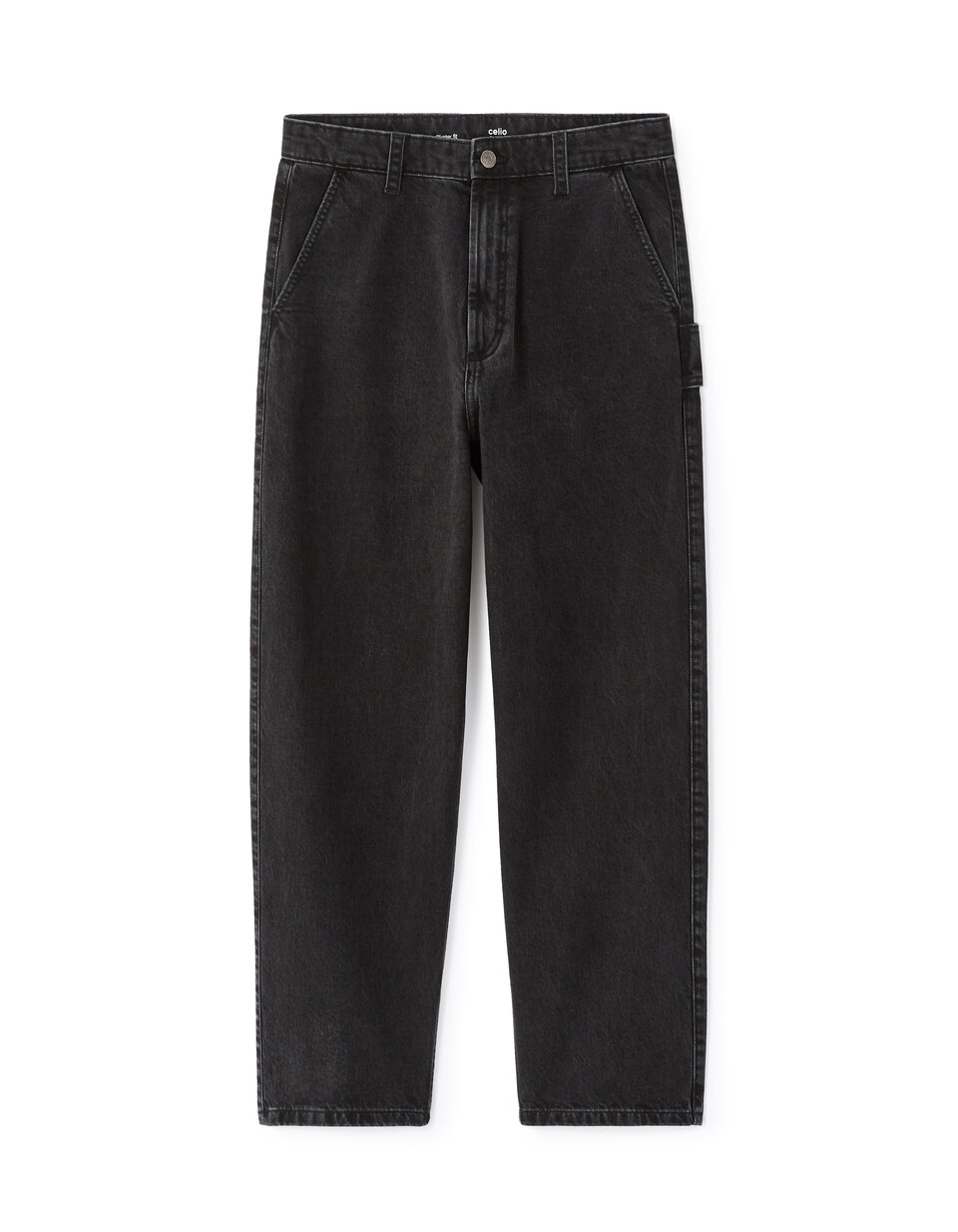 Common Need Blanco Pleated Baggy Jean Ecru
