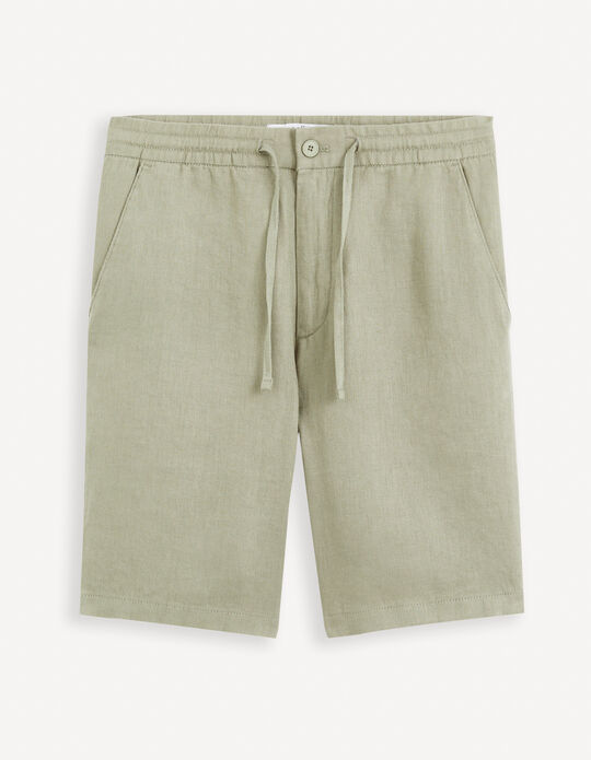 Short Femme Brooks Brothers - Taille 2 - Bleu - Coton Mélangé Stretch - Occasion Très Bon état