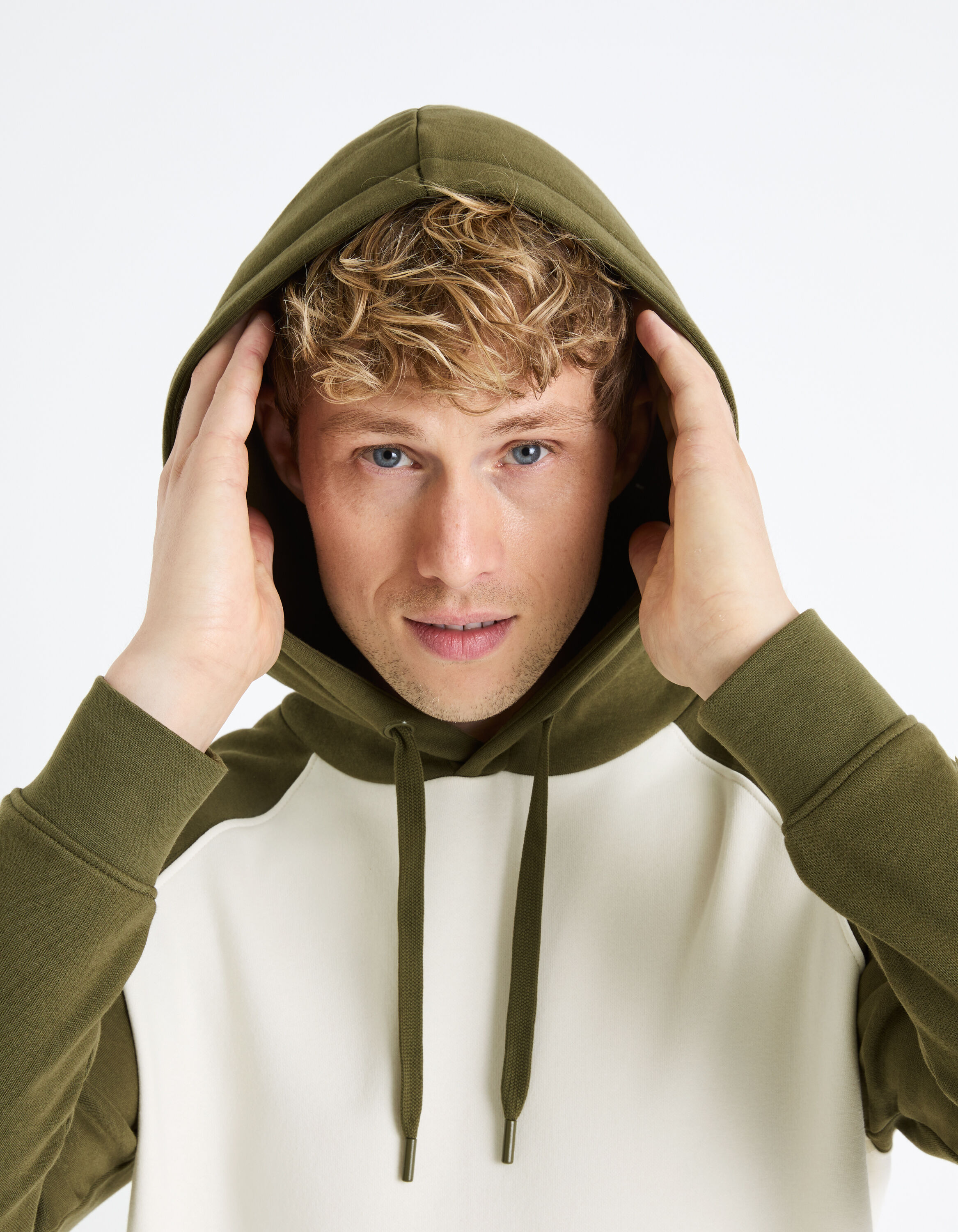 Veste De Survêtement Blanche Pour Femme - Veste Crop - Pull à Capuche - Manches Longues - Court - Sweat à Capuche - Veste Cropped Avec Fermeture éclair - Veste D'hiver