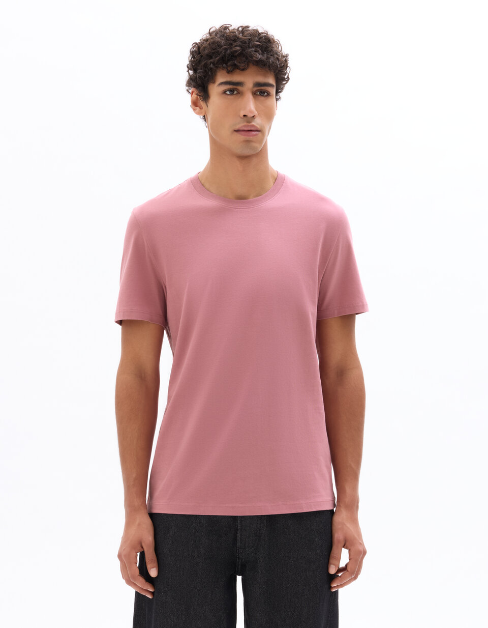 T-shirt col rond Bleu marine - La Redoute Collections T-shirt col rond Bleu marine - La Redoute Collections