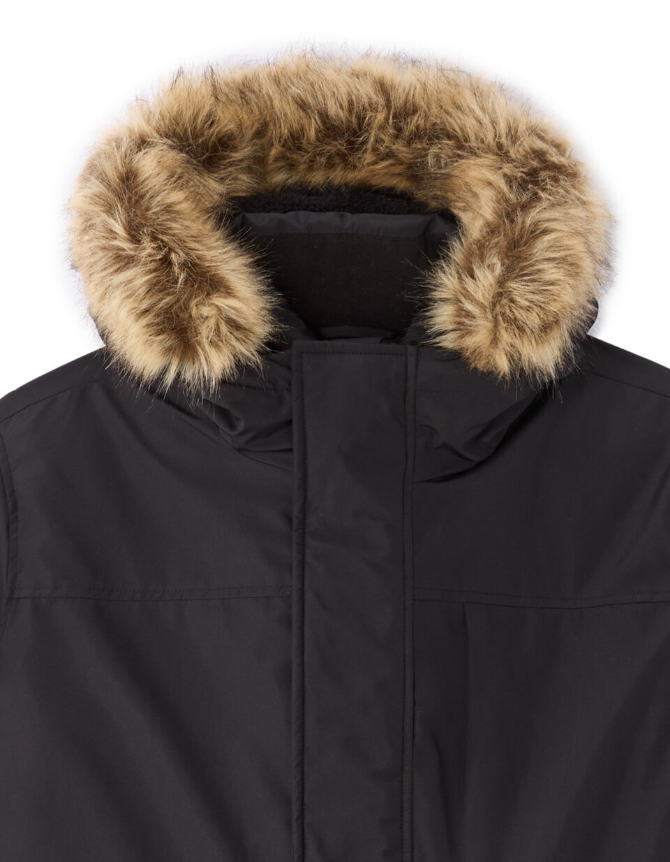 Parka Ski Columbia - Capuche, Duvet - Taille 8 Ans - Noir - Occasion Très Bon état