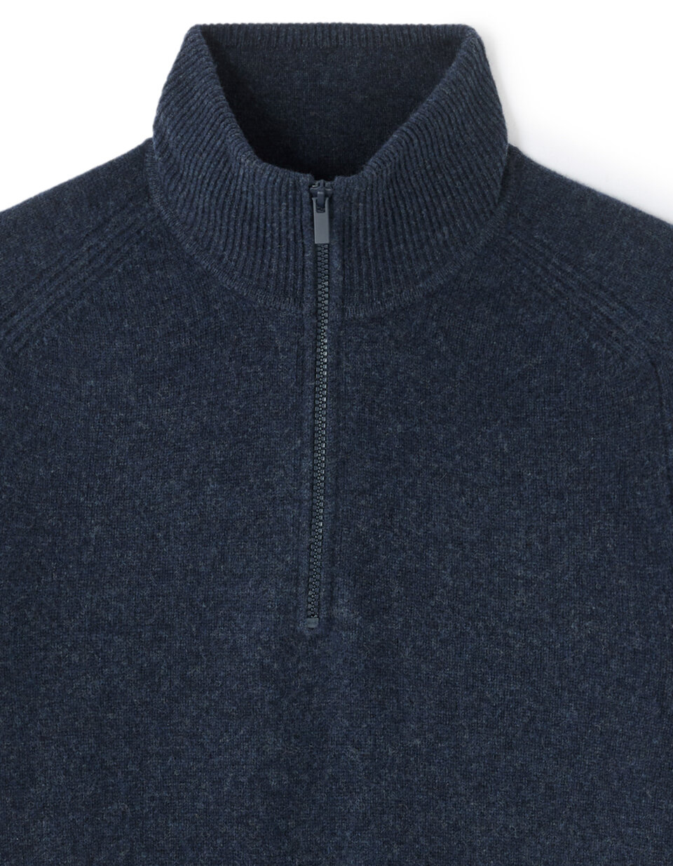 Pull Col Rond Patchwork Fecatch Indigo - Marque Celio, Taille L, Neuf Sans étiquettes
