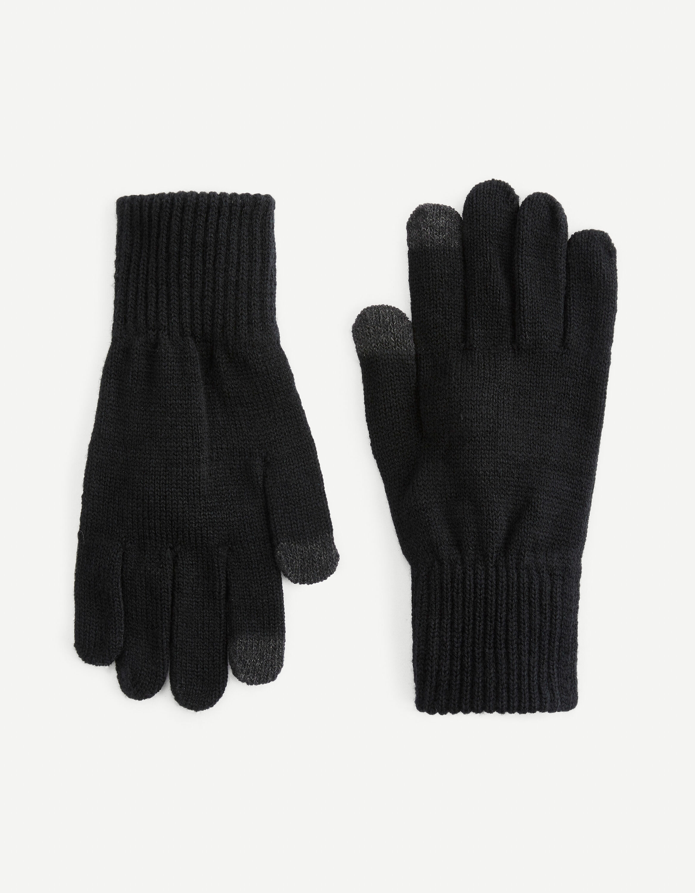 Gants tactiles - noir