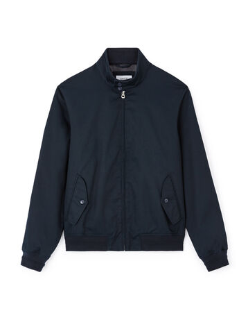 Veste col montant - marine