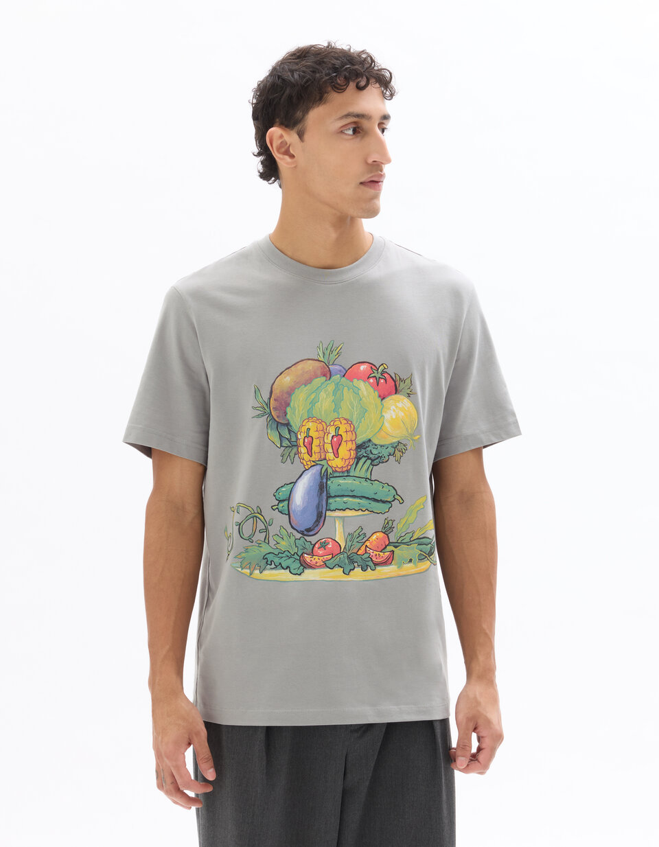 Sponge Bob T-Shirt col rond à manches courtes pour garçon