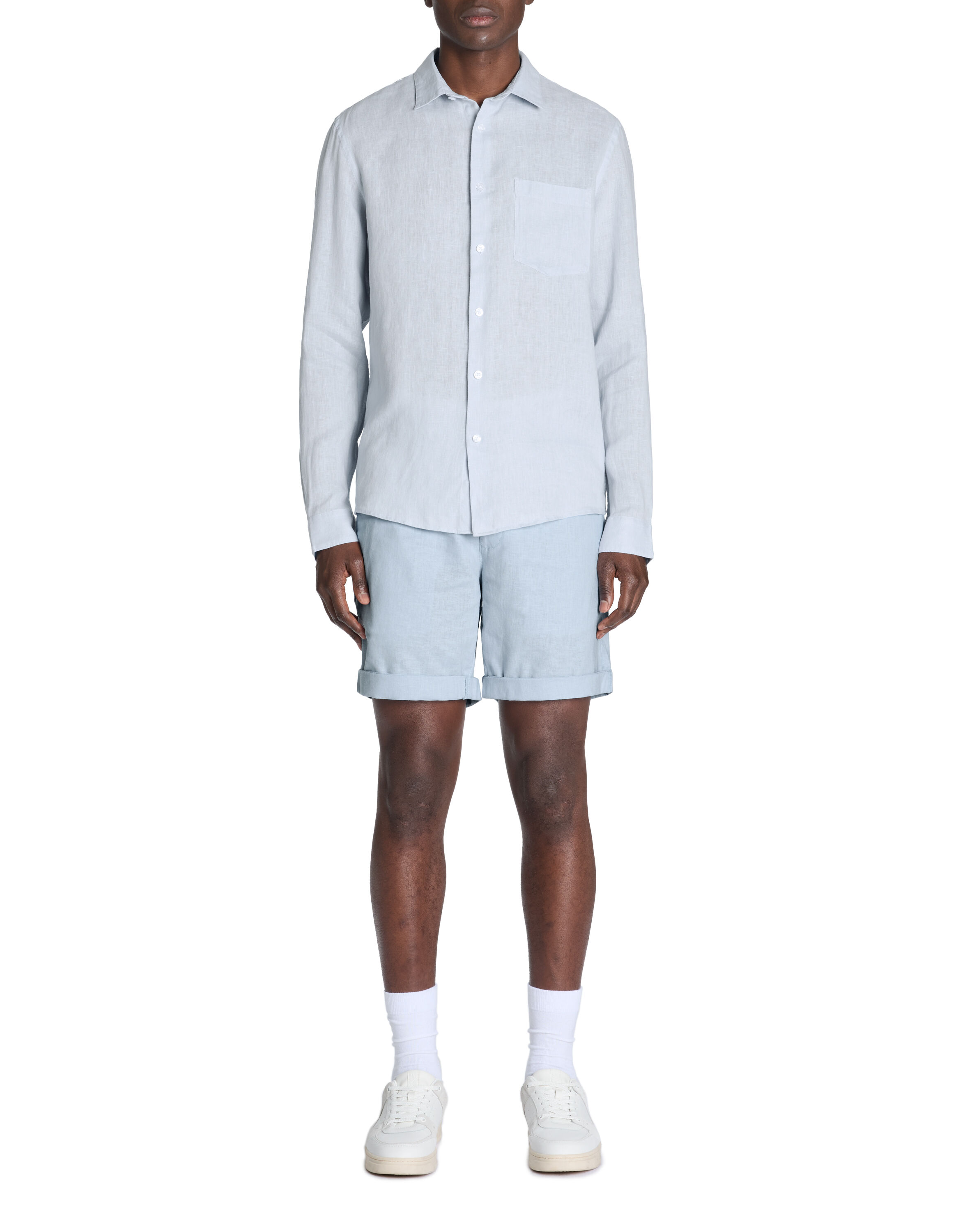 Bermuda Femme En Lin Et Coton Léger - Taille élastique Avec Cordon, Poches, Tailles S à XXL - Pour Sport, Plage, Jogging - 13
