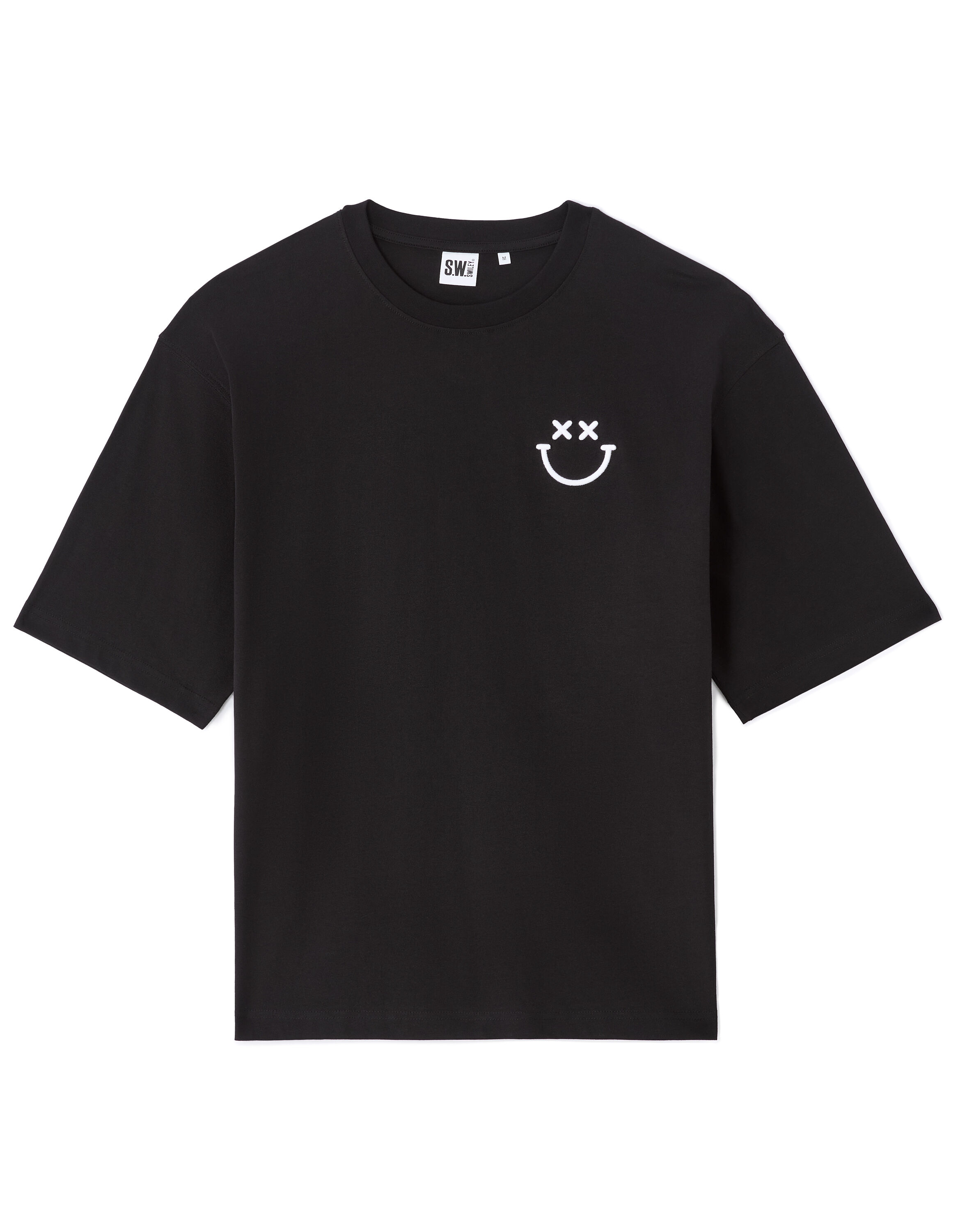 SMILEY - Black T-shirt for men | celio be normal