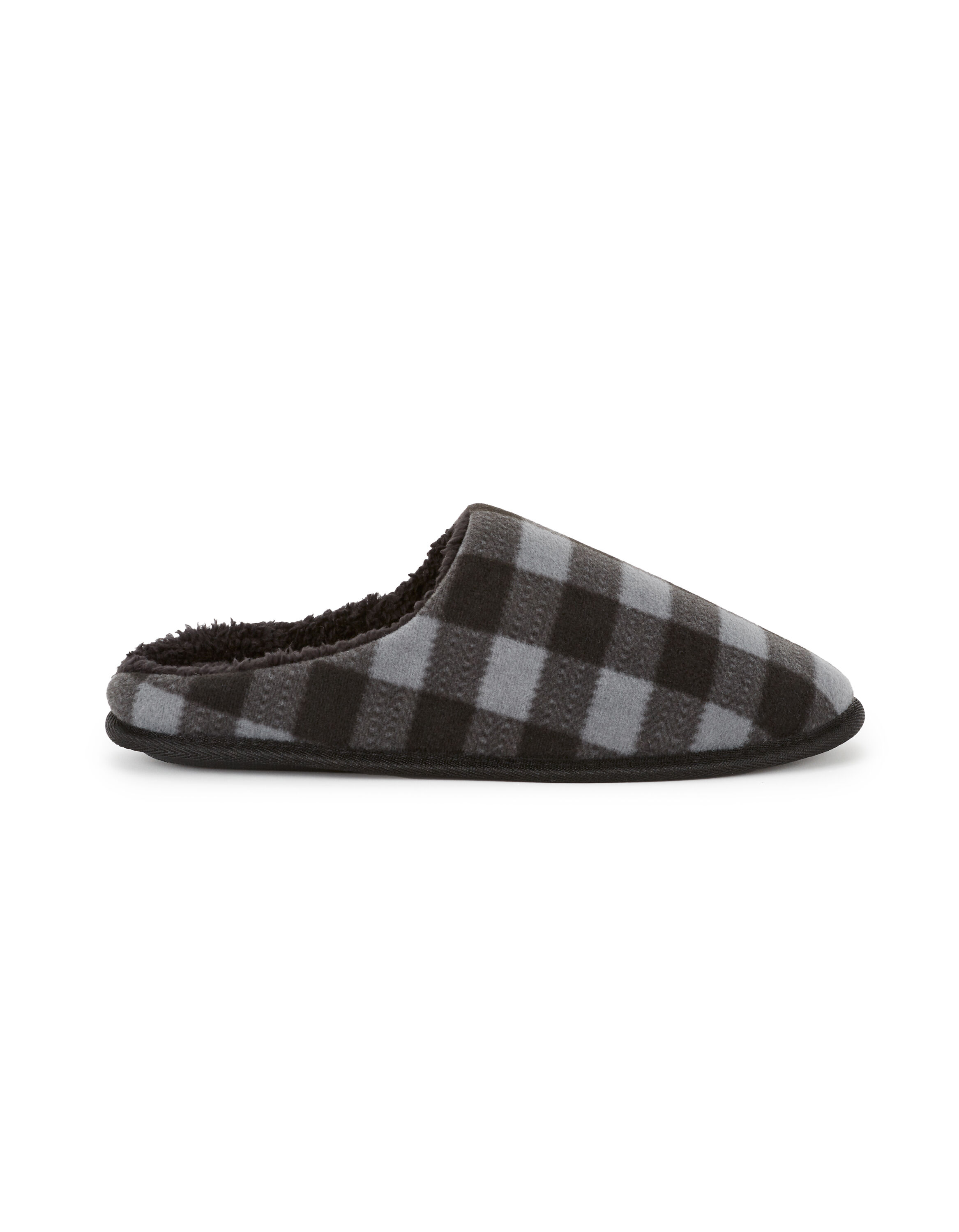 Paar slipper pantoffels zwart