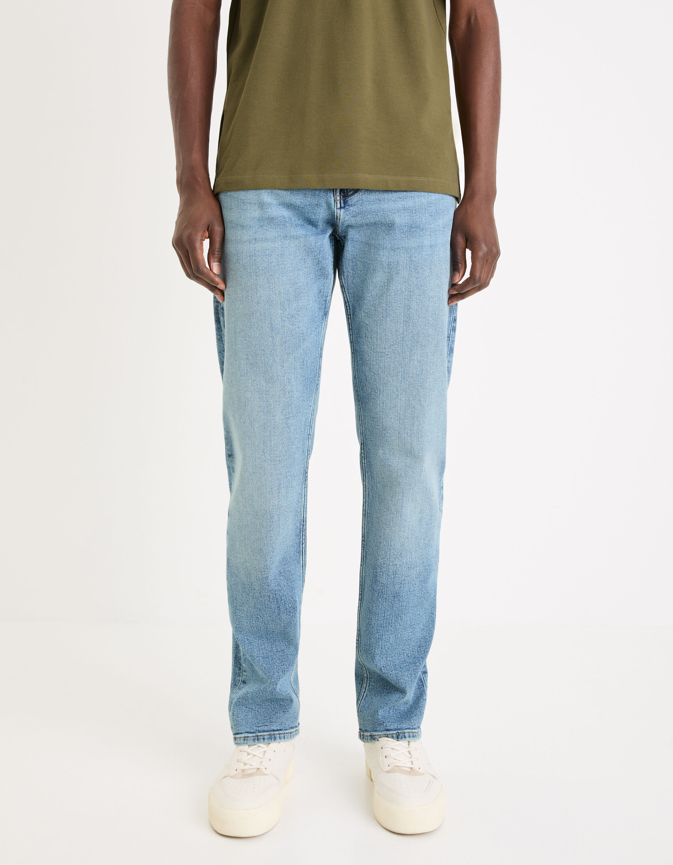 Jean enduit homme celio outlet