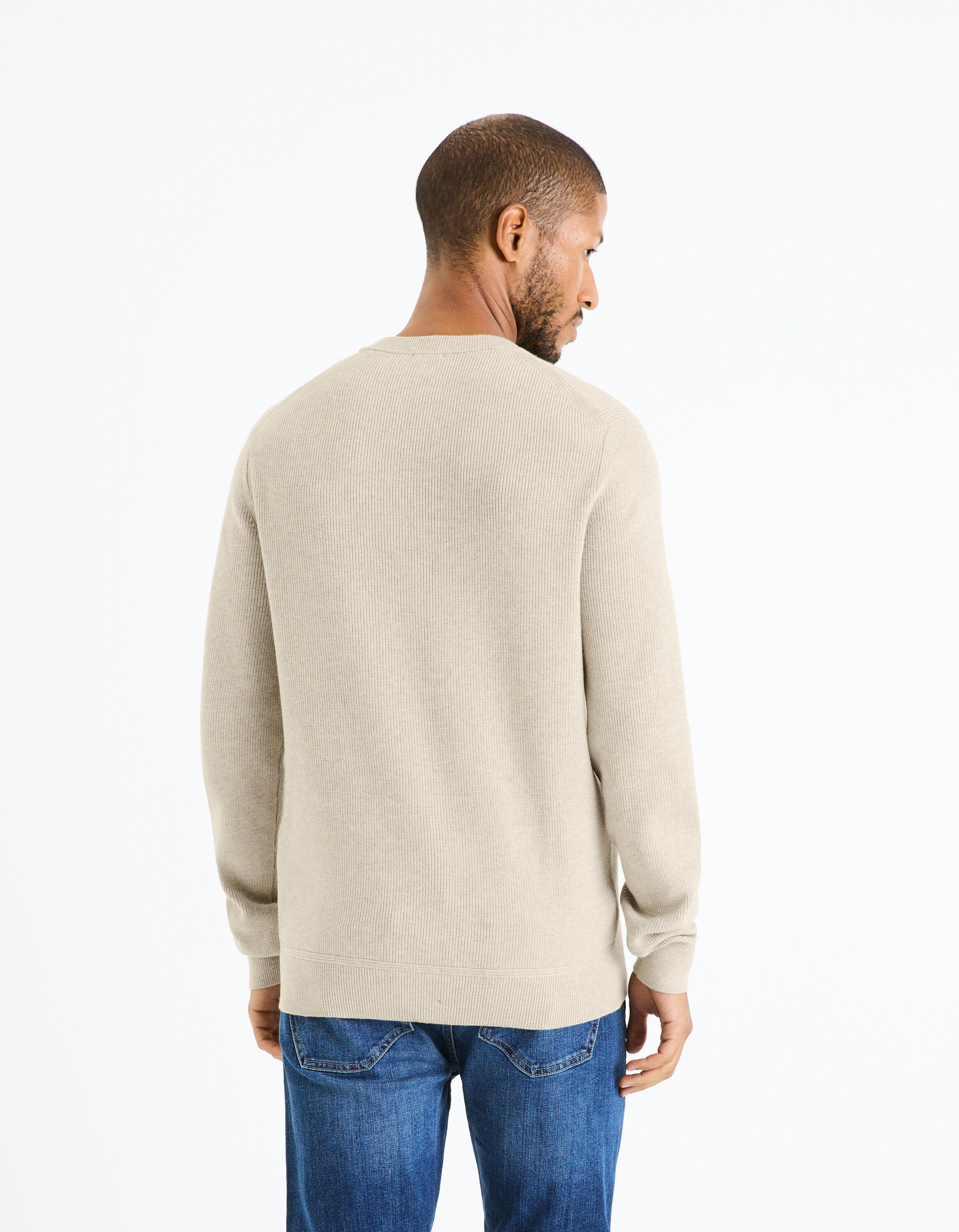 Celio pull cachemire col rond clearance