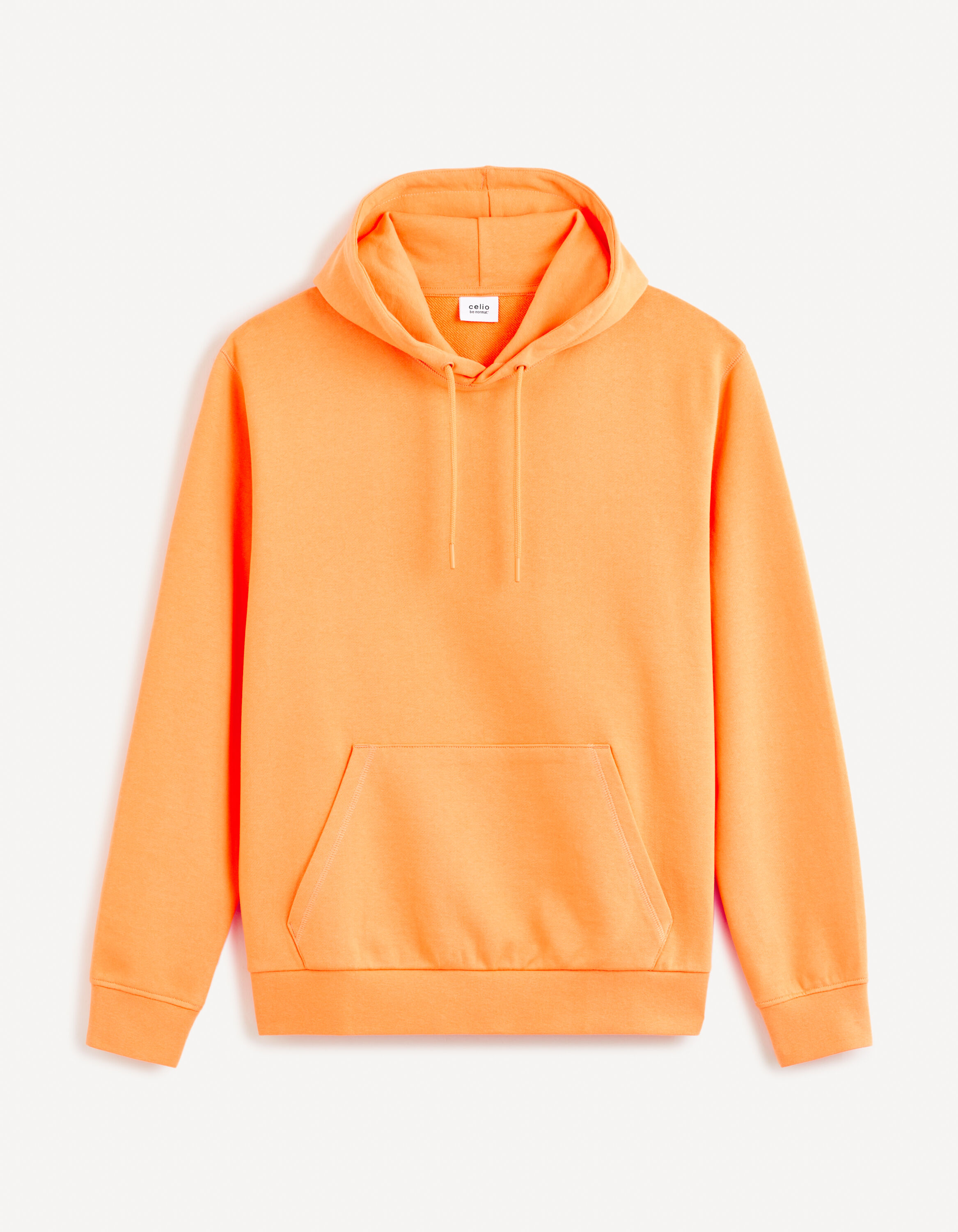 Sweat-shirt de travail pour homme avec capuche orange Odzież