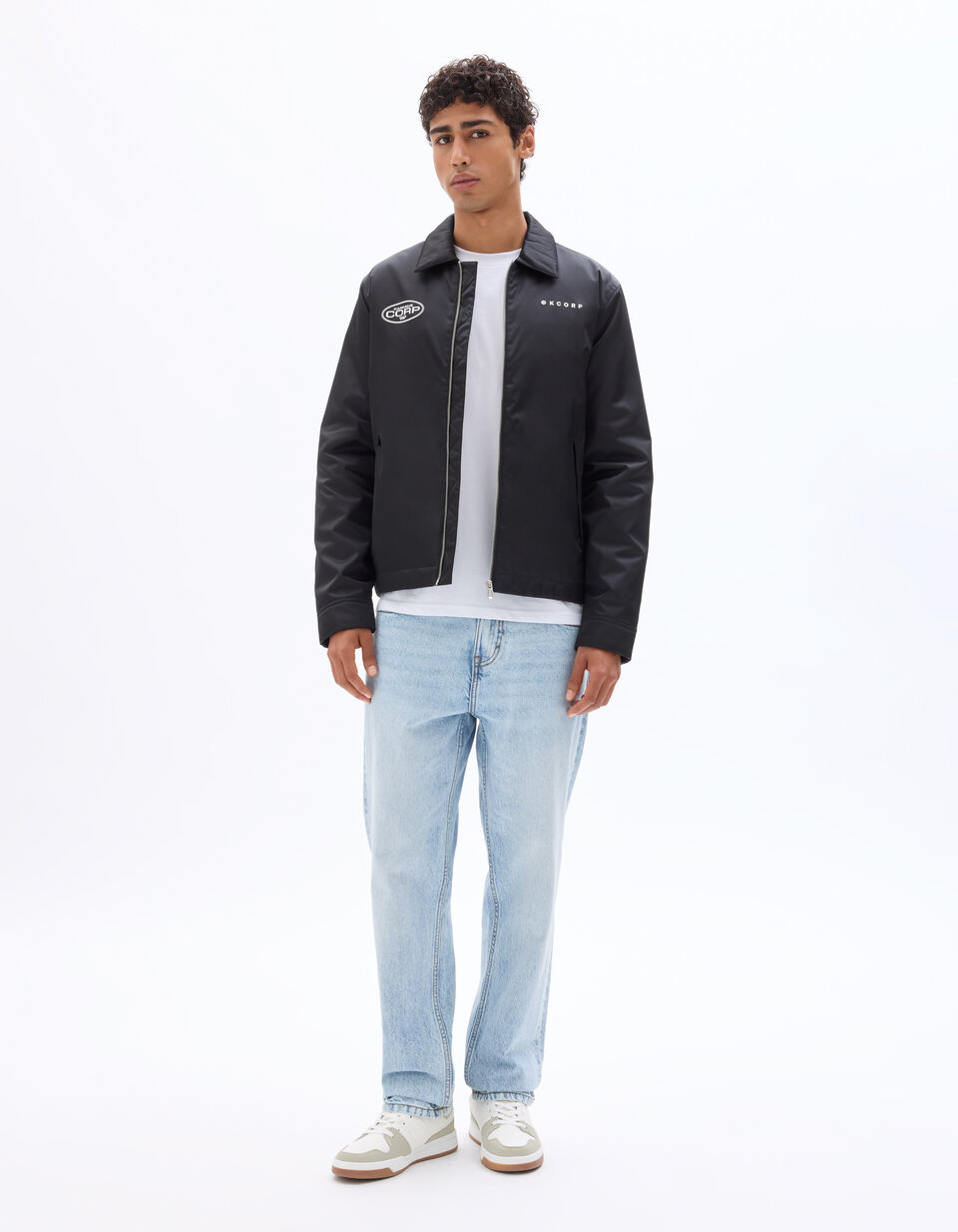 Veste noire intérieure polaire