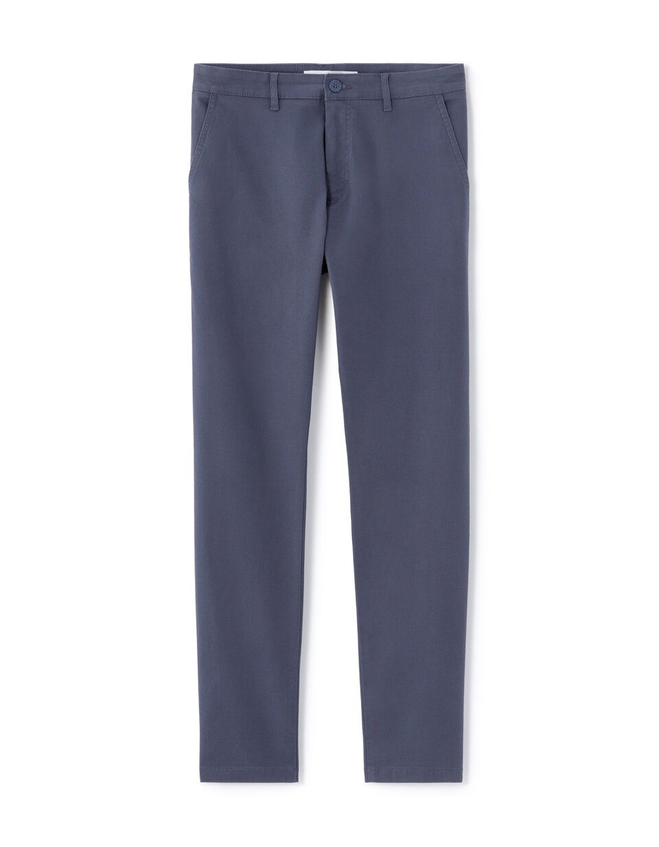 Chino Slim Celio Pantalon Chino Pantalon Chino Slim En Coton Stretch Bleu Celio Be Normal