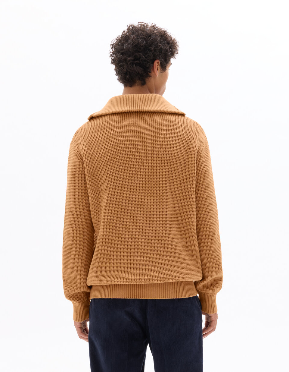Pull en laine et coton tricot gaufré pour homme | Ralph Lauren® FR