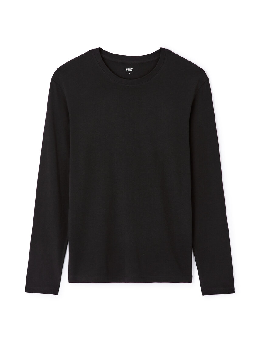 T-shirt manches longues - noir