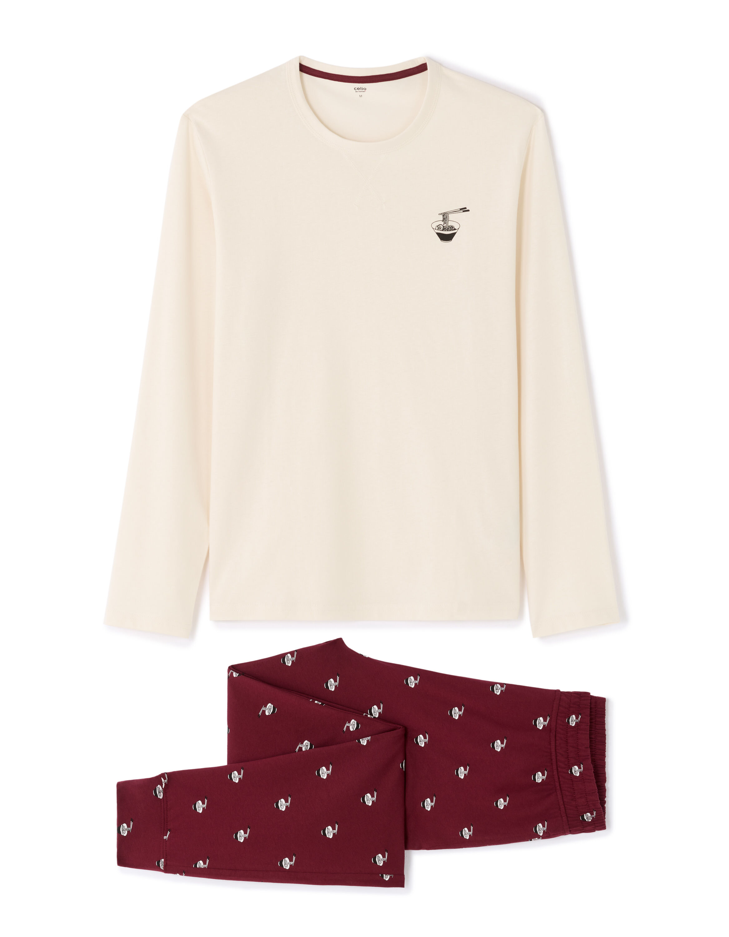 Pyjama Douillet 100% Coton - Lot De 3 Avec Manches Longues Et Motifs Mignons - 8