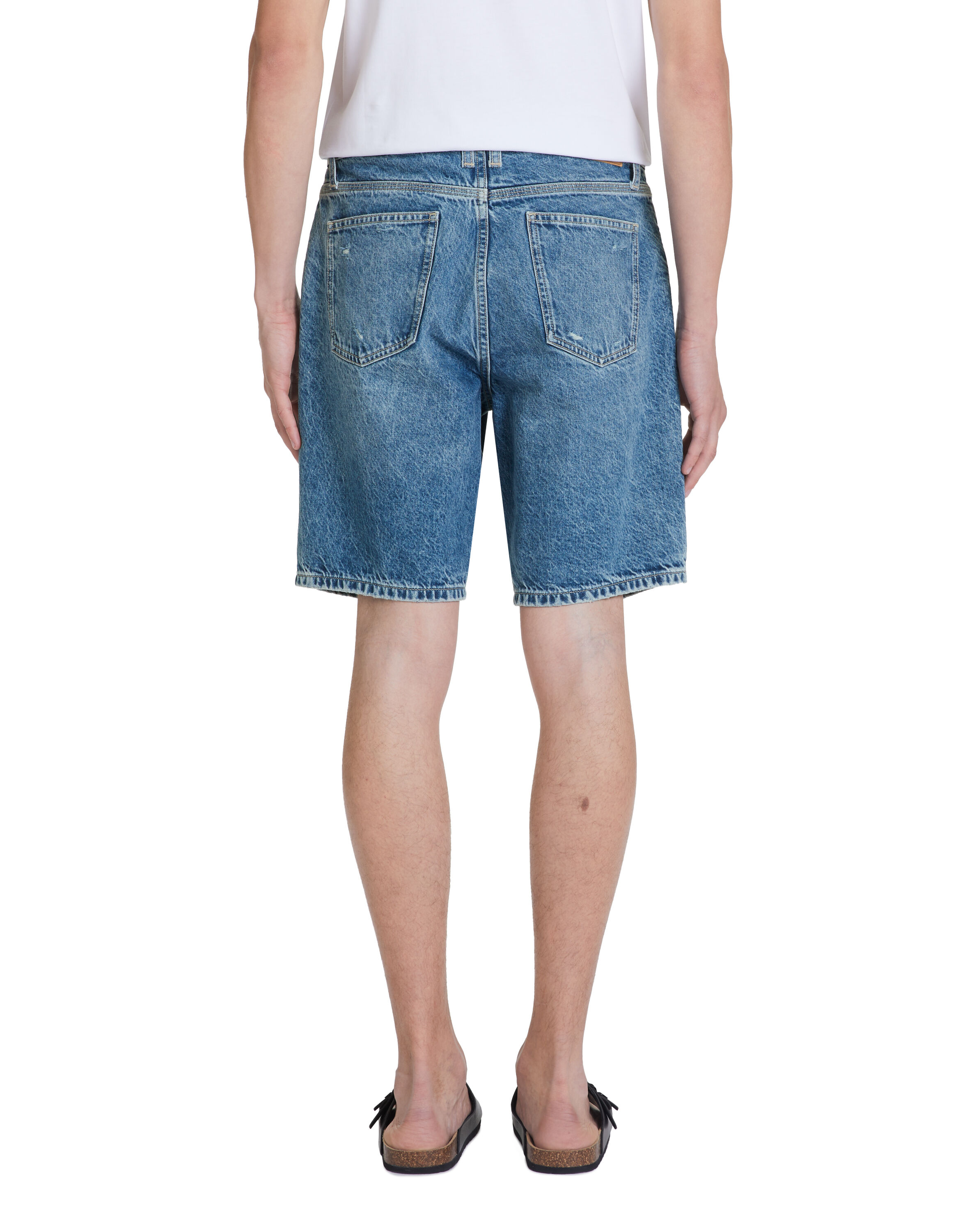 Bermuda en jean bleu celio be normal