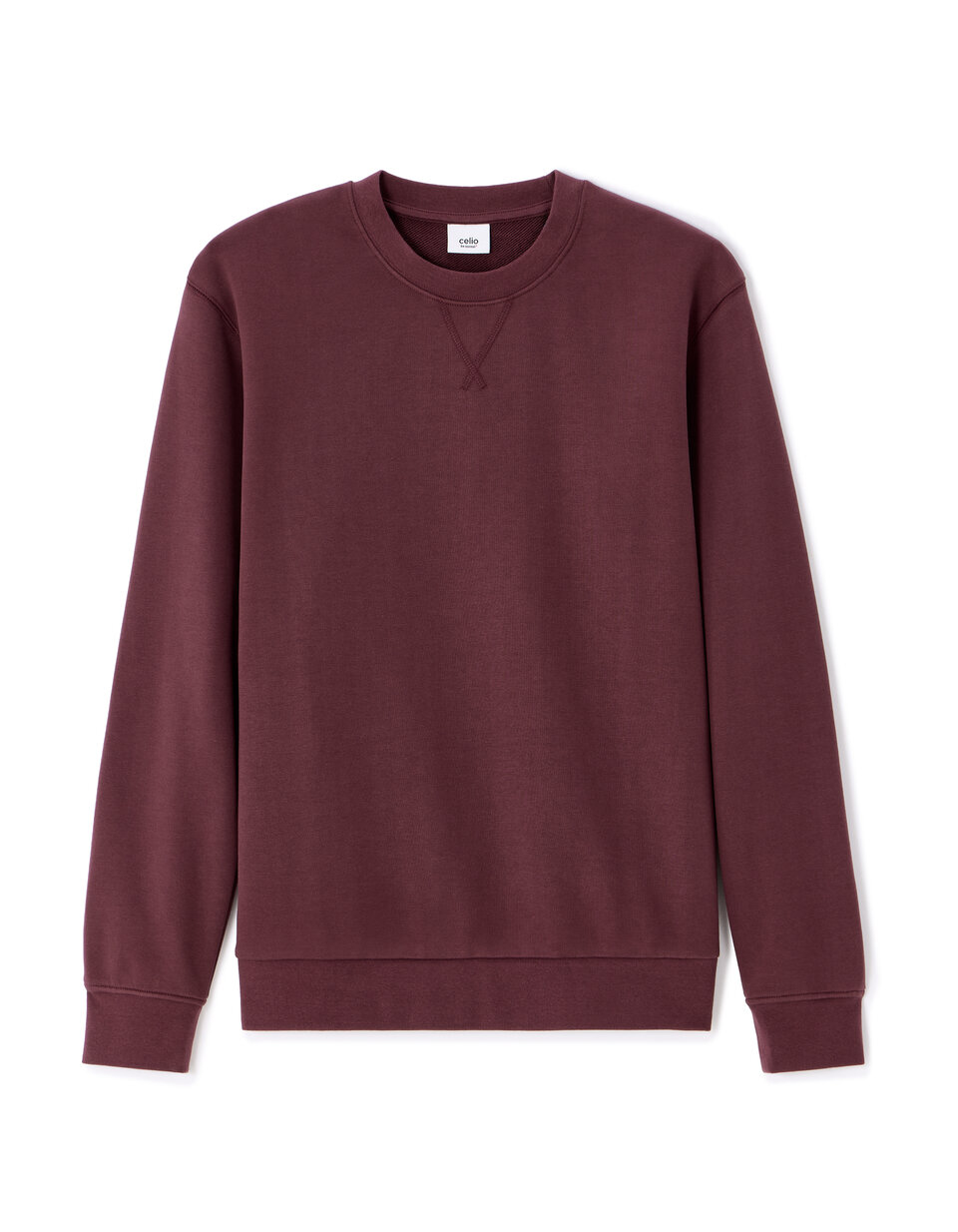 Pull Femme Bordeaux Camaïeu Taille XS - En Viscose - Occasion En Très Bon état