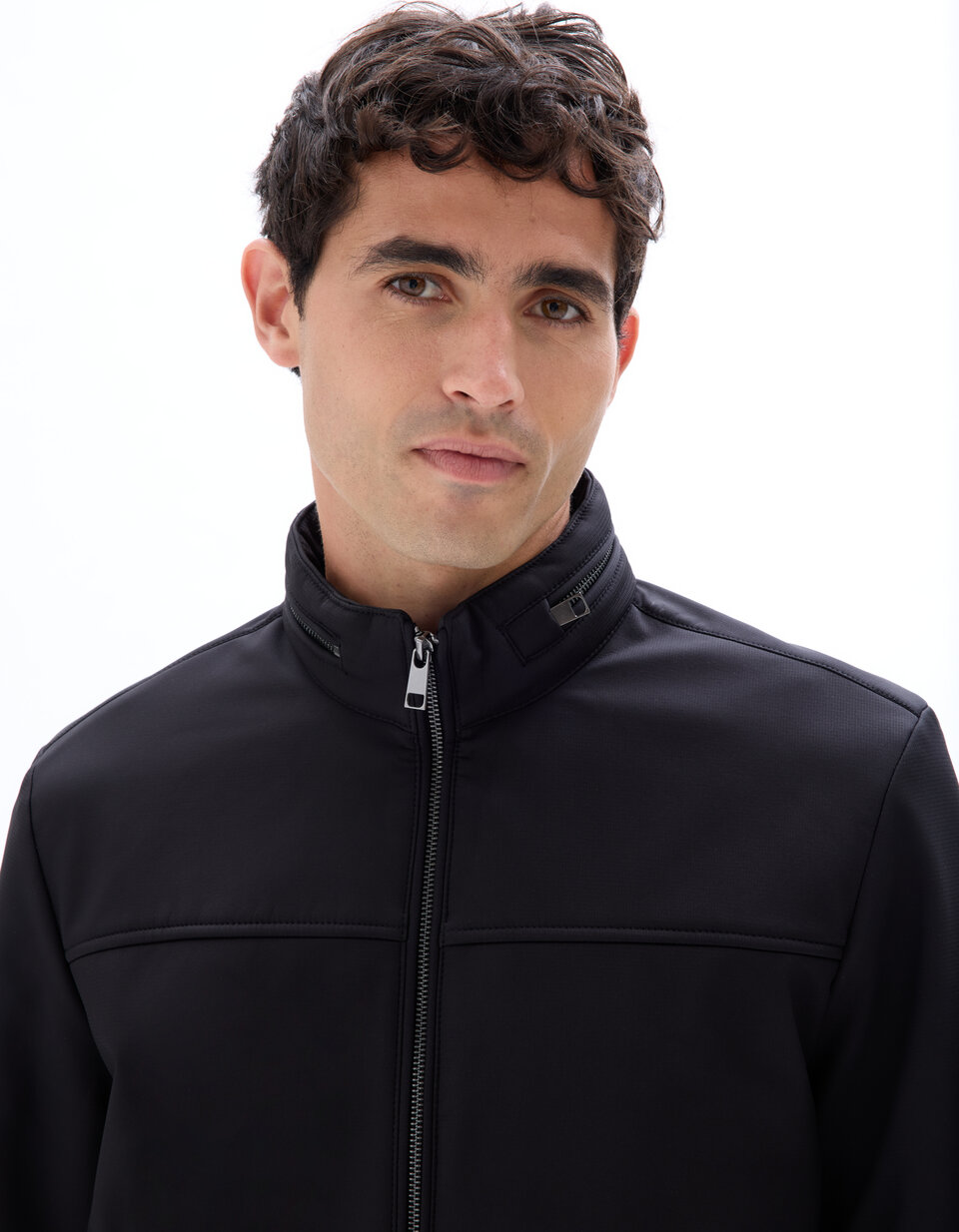 killtec Unisex Softshelljack met capuchon Mini Softshelljacke, smoke blue, 110/116, 37770-000