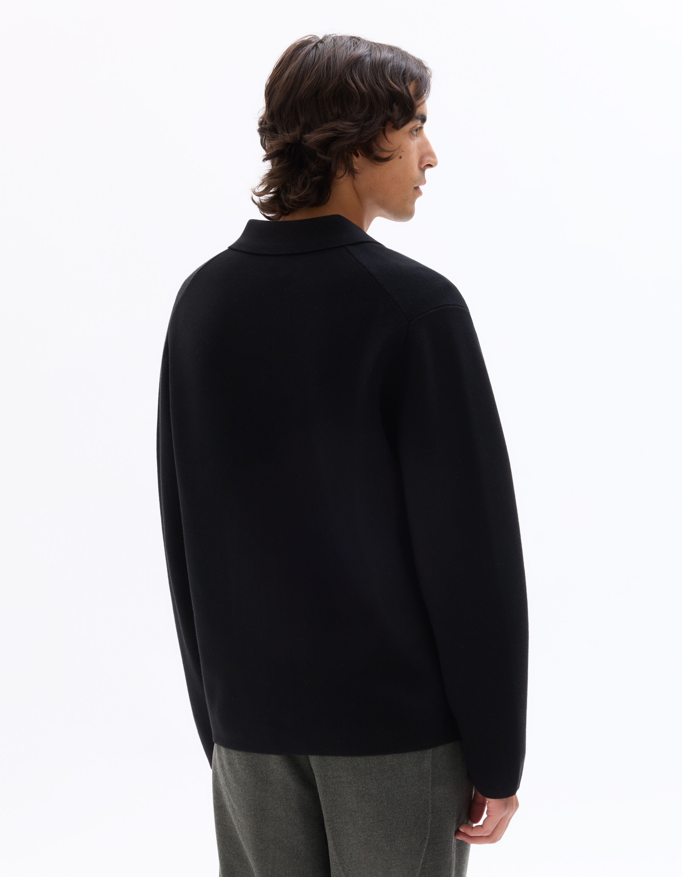 Cárdigan de punto milano - negro | celio