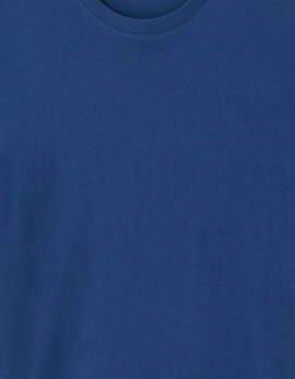 T-shirt basique pour garçon à col rond - bleu azur + bleu T-shirt basique pour garçon à col rond - bleu azur + bleu