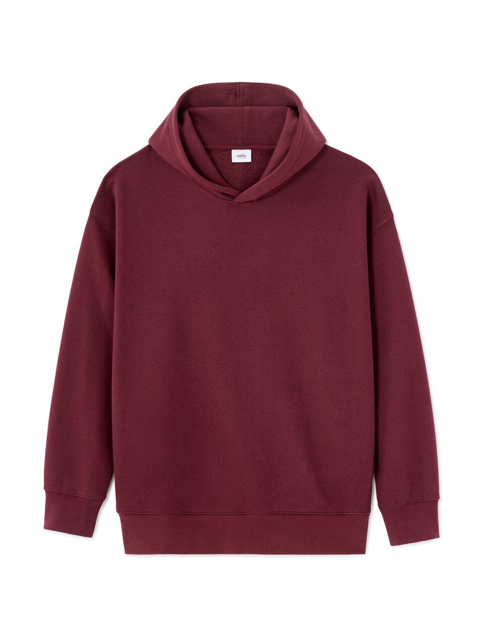 Sweat A Capuche Bordeaux