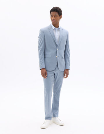 Veste de costume slim - gris be normal