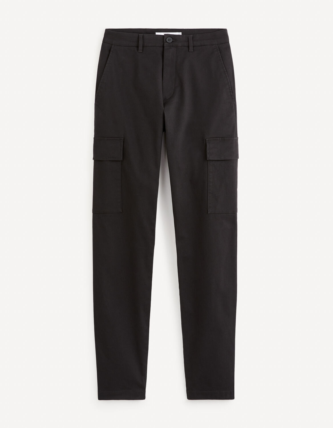 pantalon cargo slim - noir