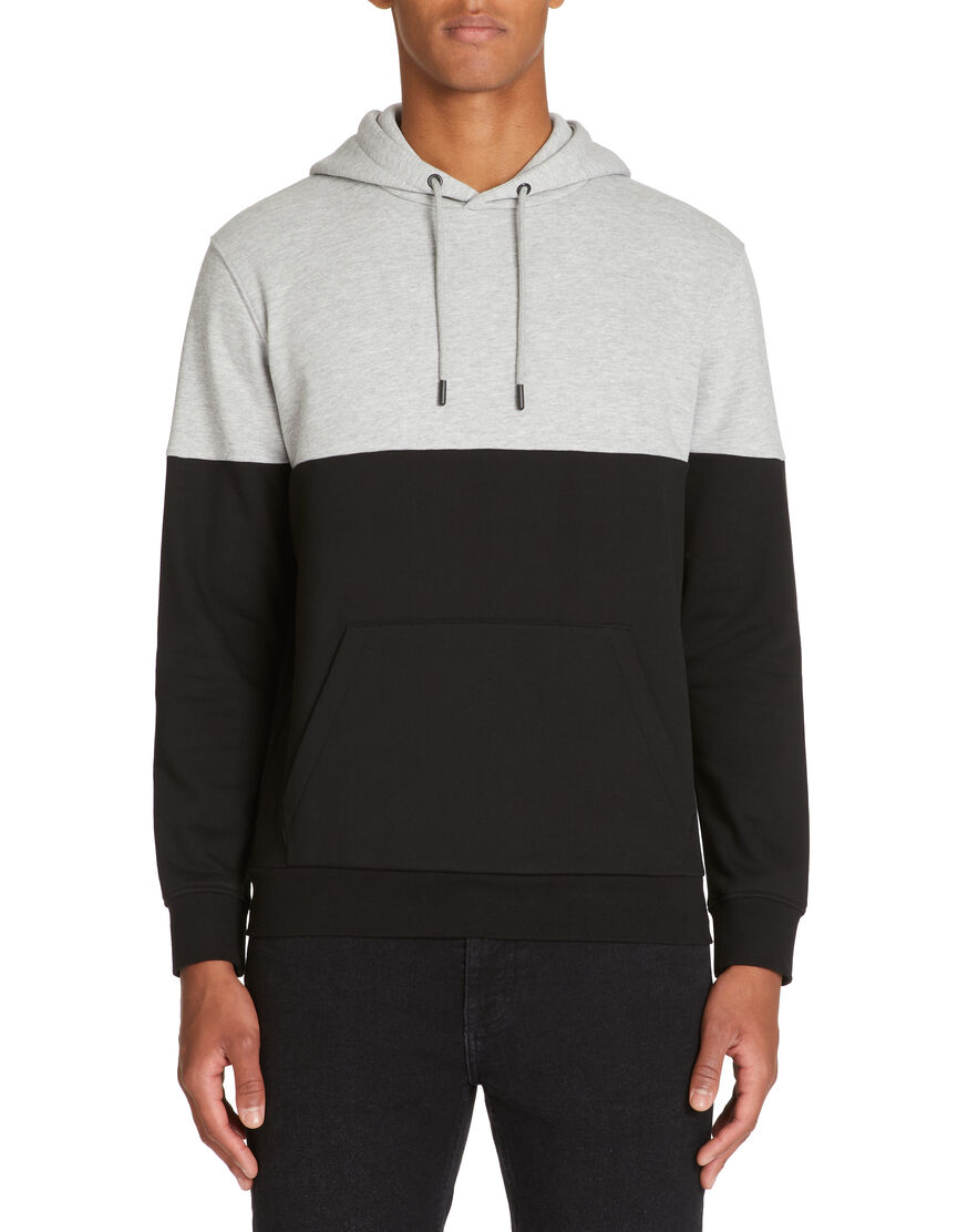 Sweat en molleton doux imprimé garçon navy | GEMO