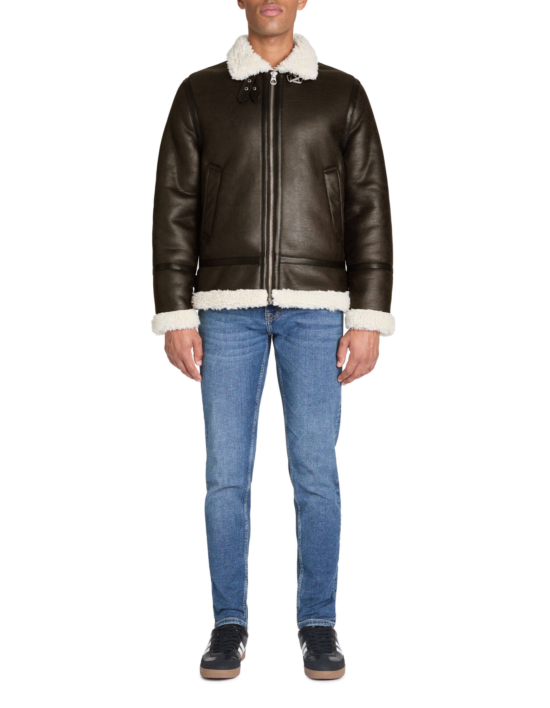 Blouson cuir homme pas cher celio online
