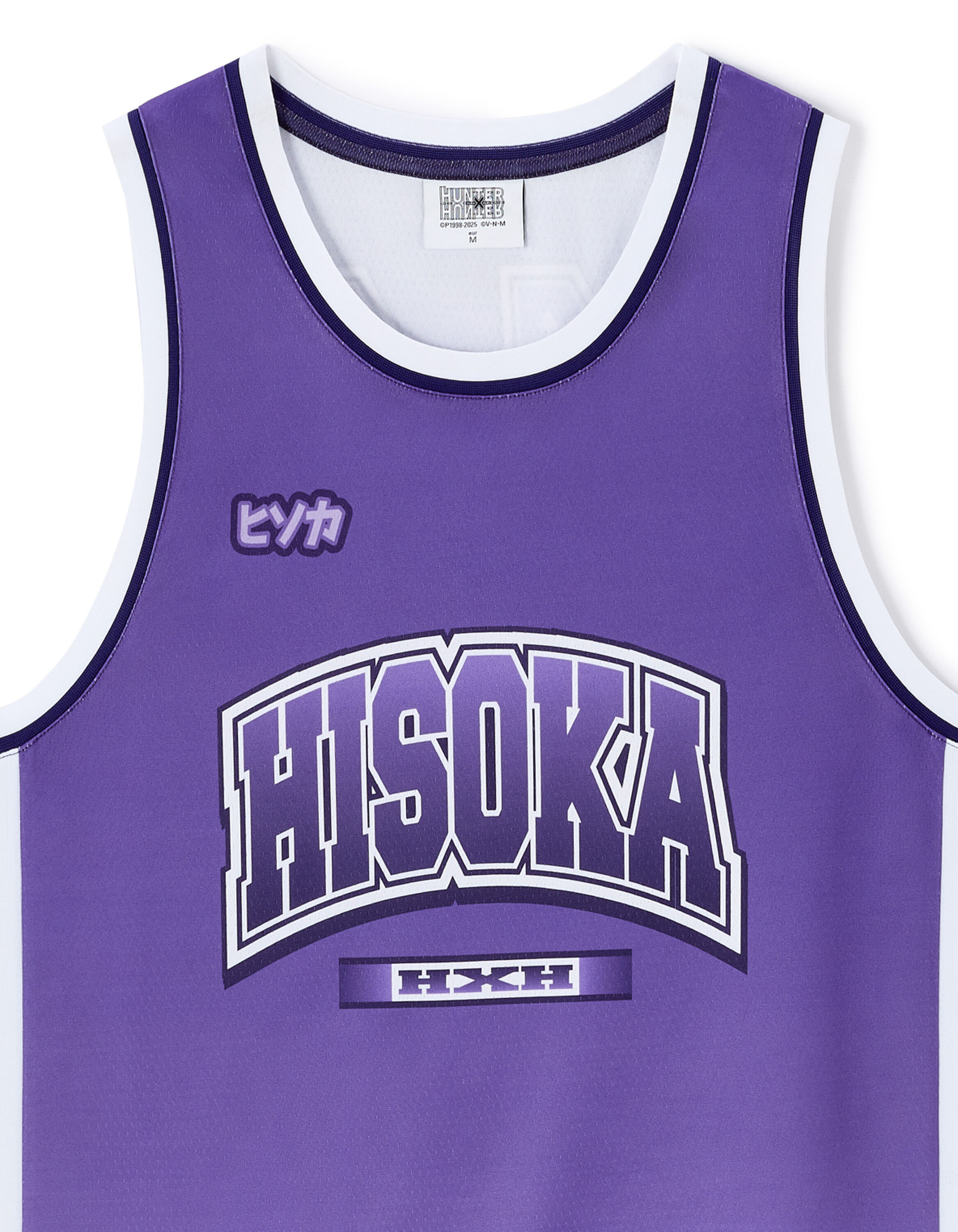 ハンターハンター　ヒソカ　バスケットボールシャャツ　celio ハンターハンター ヒソカ バスケットボールシャャツ celio