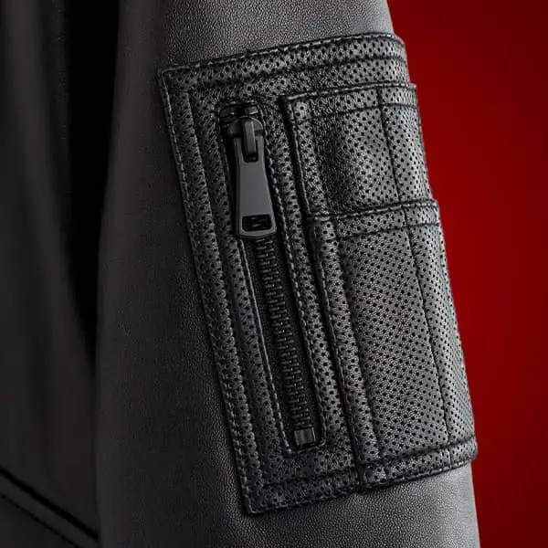 Blouson Moto En Cuir Celio - Taille M, Noir, Neuf Avec étiquettes