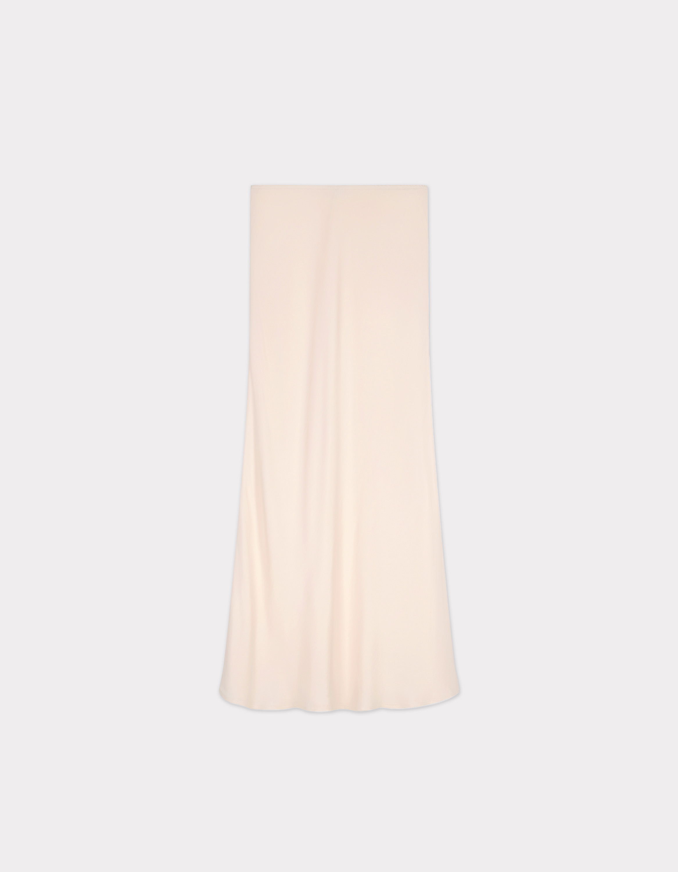 Jupe en satin - beige