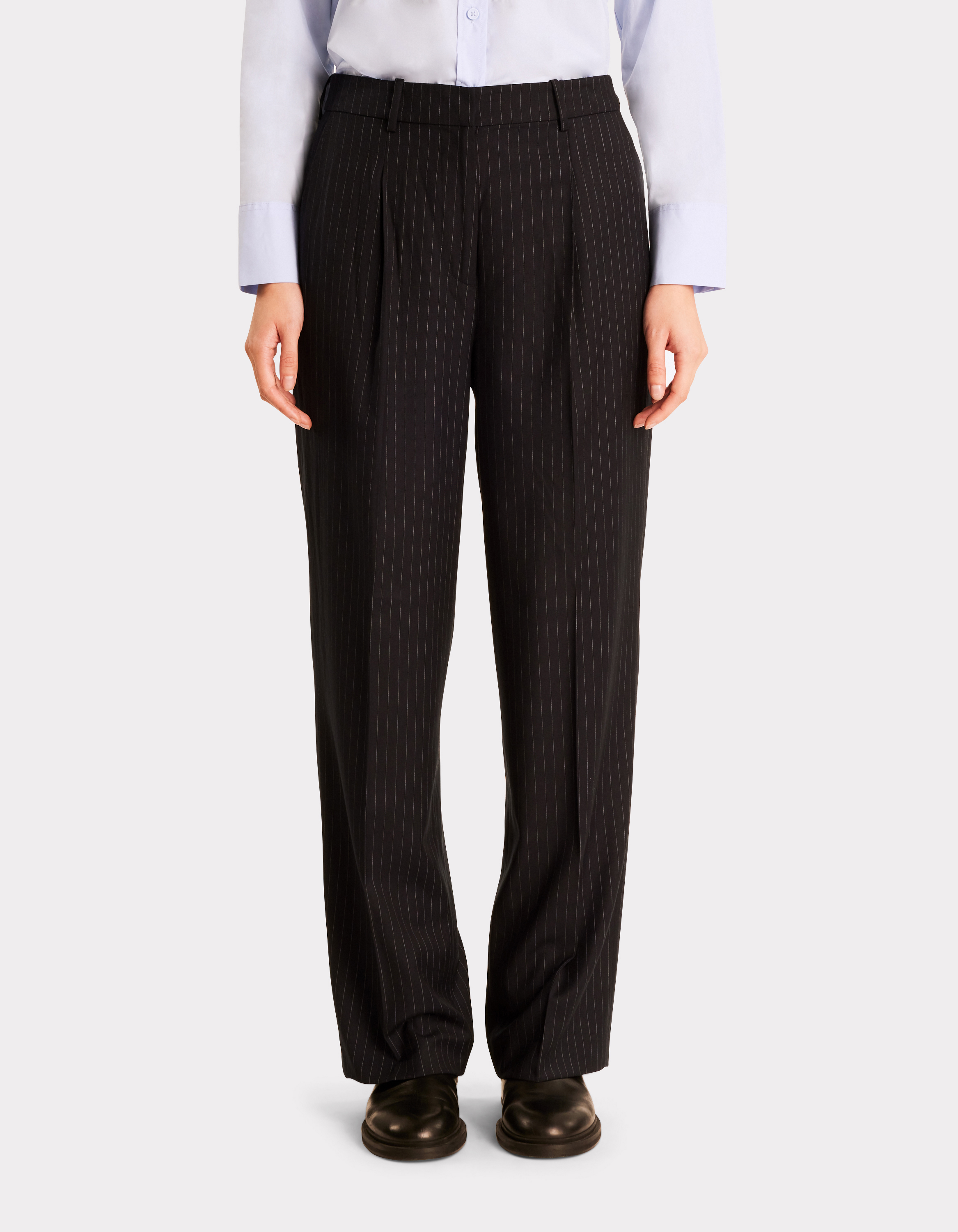 Pantalon habillé à rayures - celio - Modalova