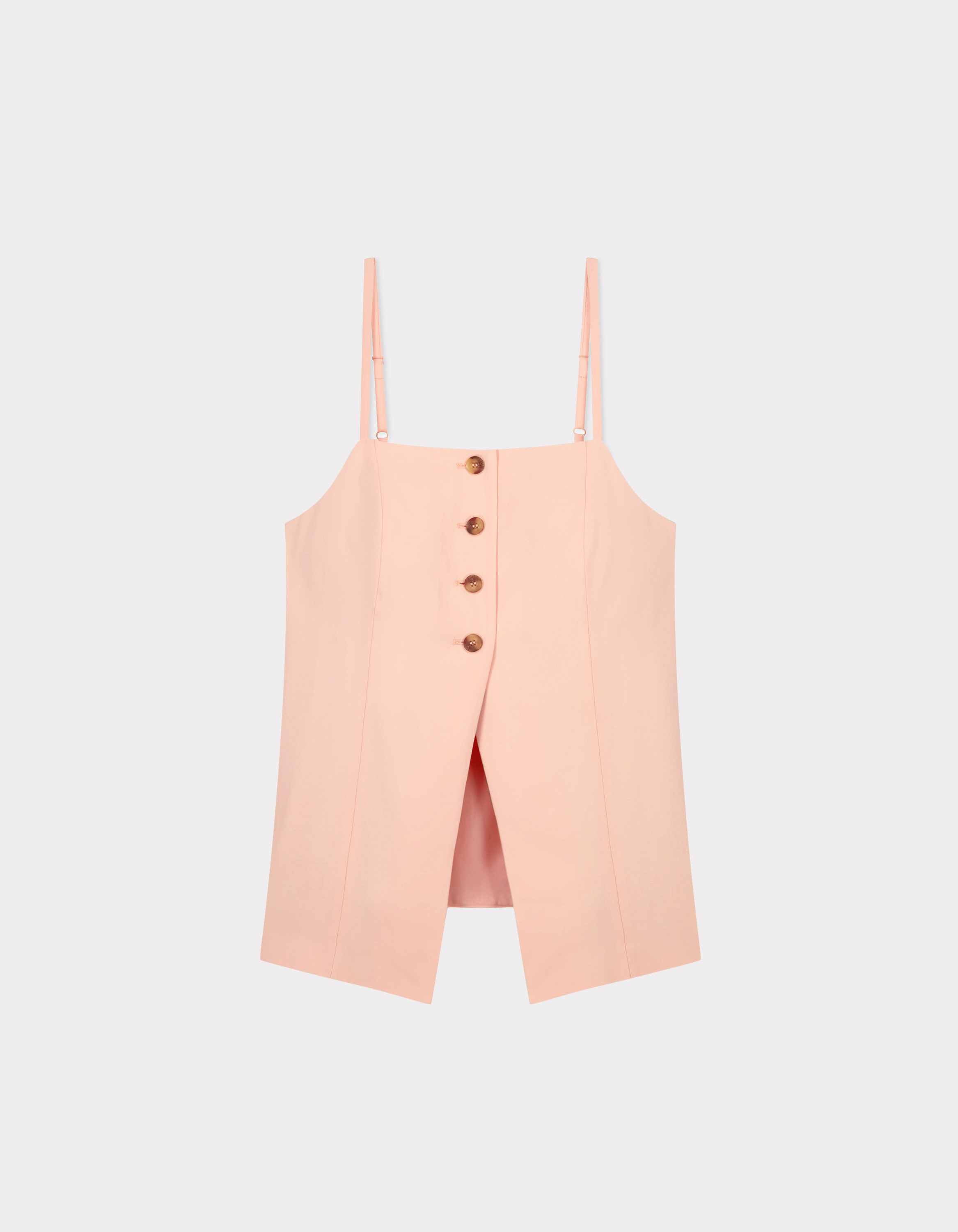 Top habillé à bretelle - rose