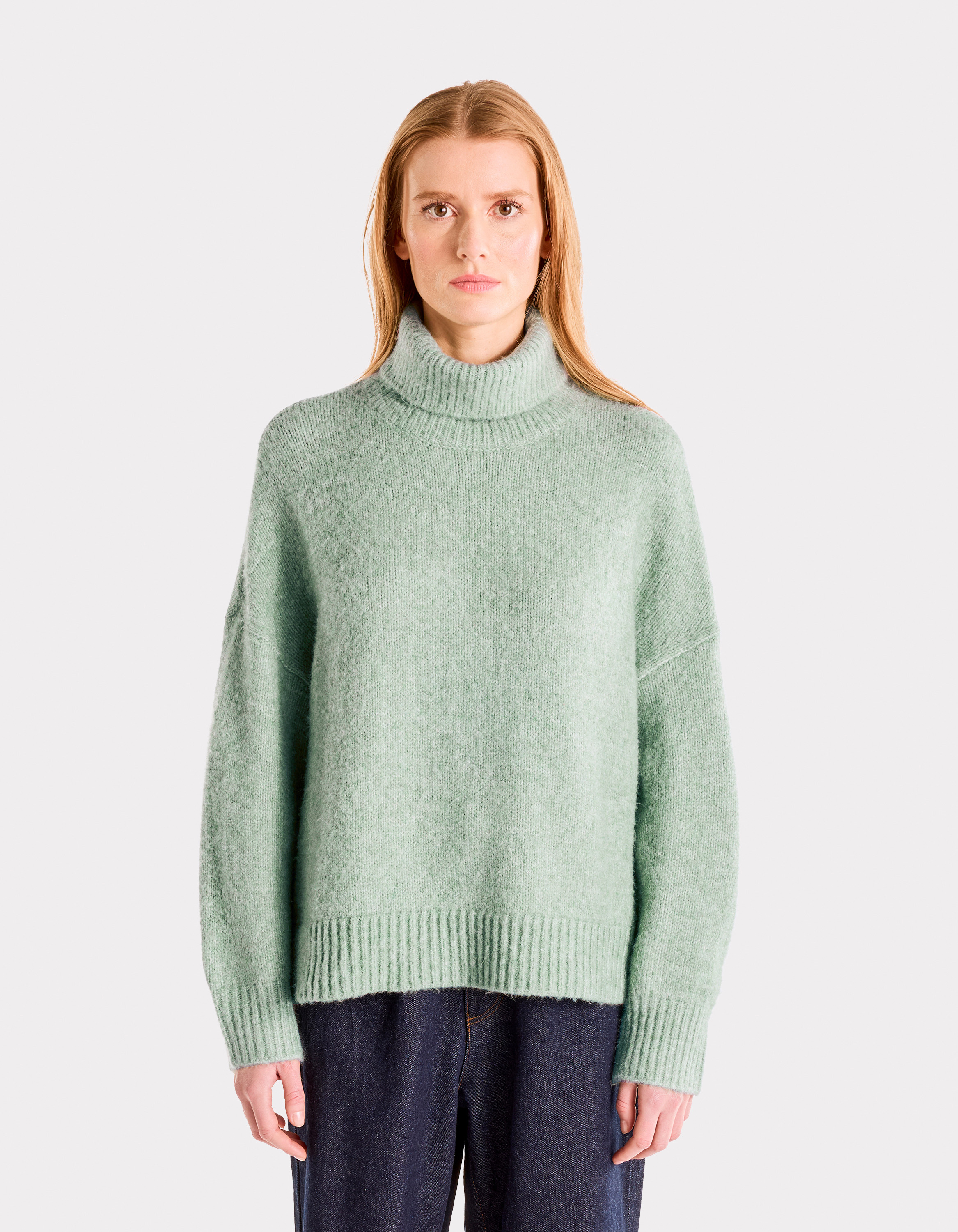 Pull en maille à col roulé - celio - Modalova