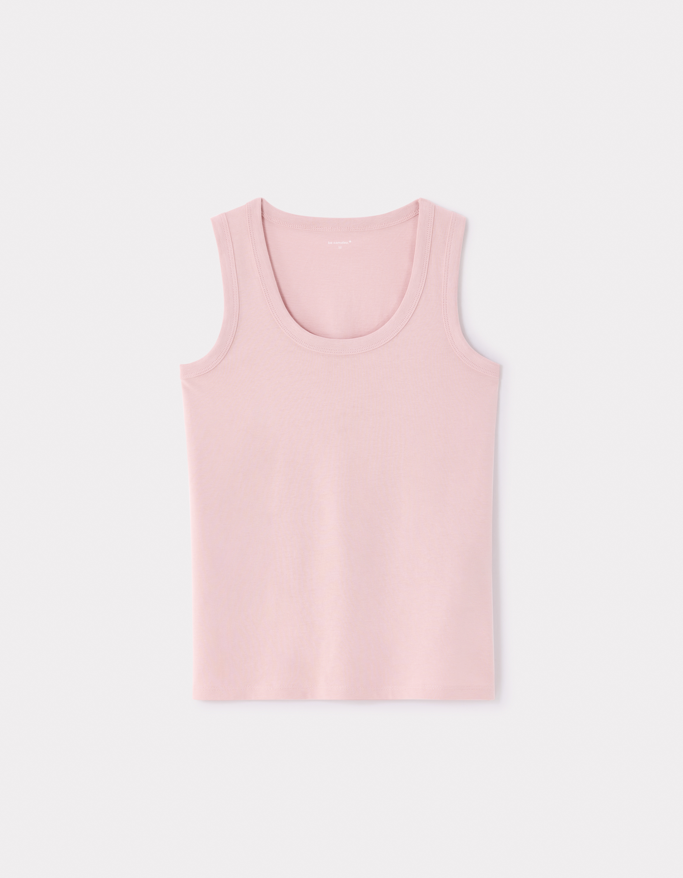 Débardeur coton biologique - rose