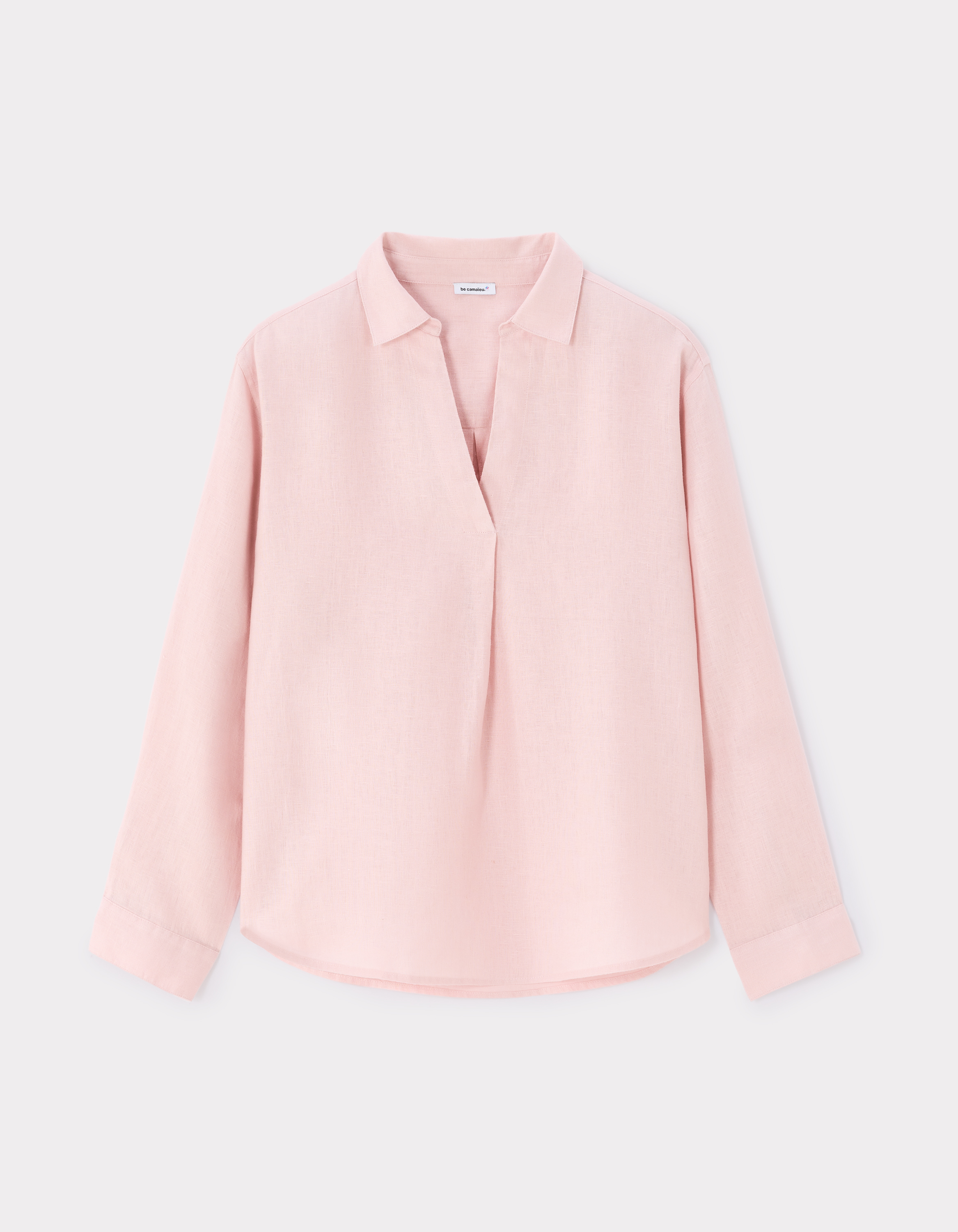 Blouse 100% Lin - rose