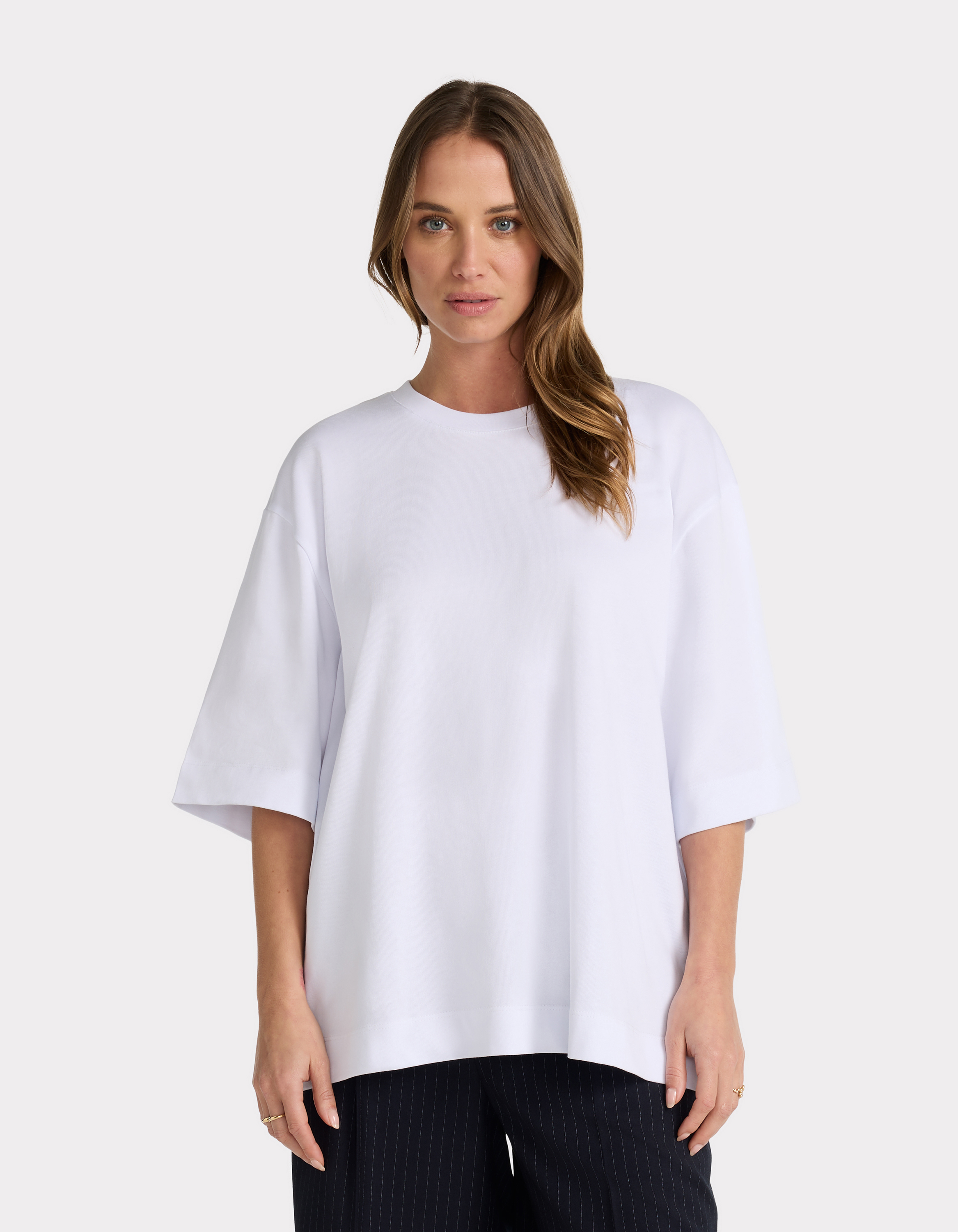 T-shirt en coton épais oversize - celio - Modalova