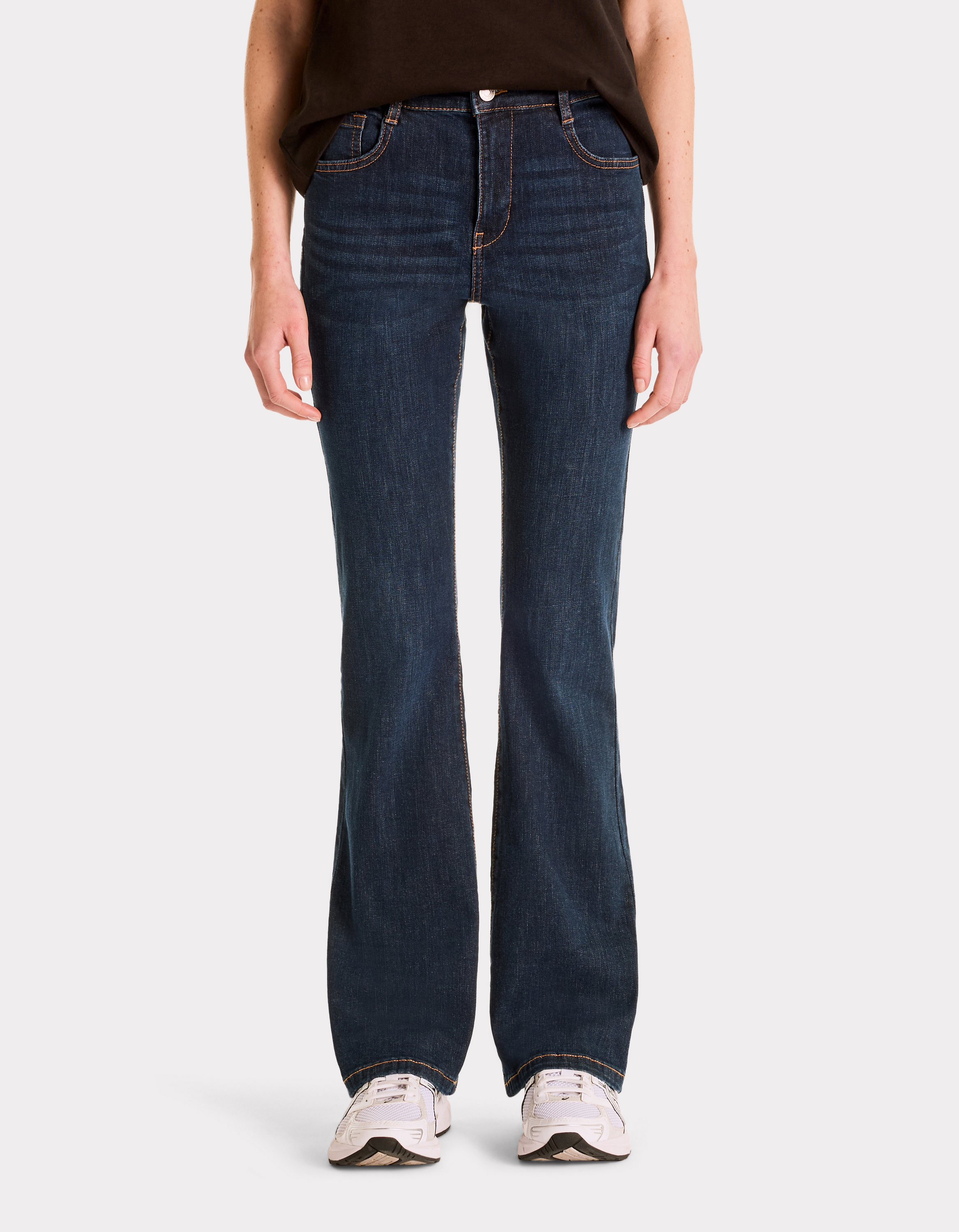 Jean taille haute - bleu foncé - celio - Modalova