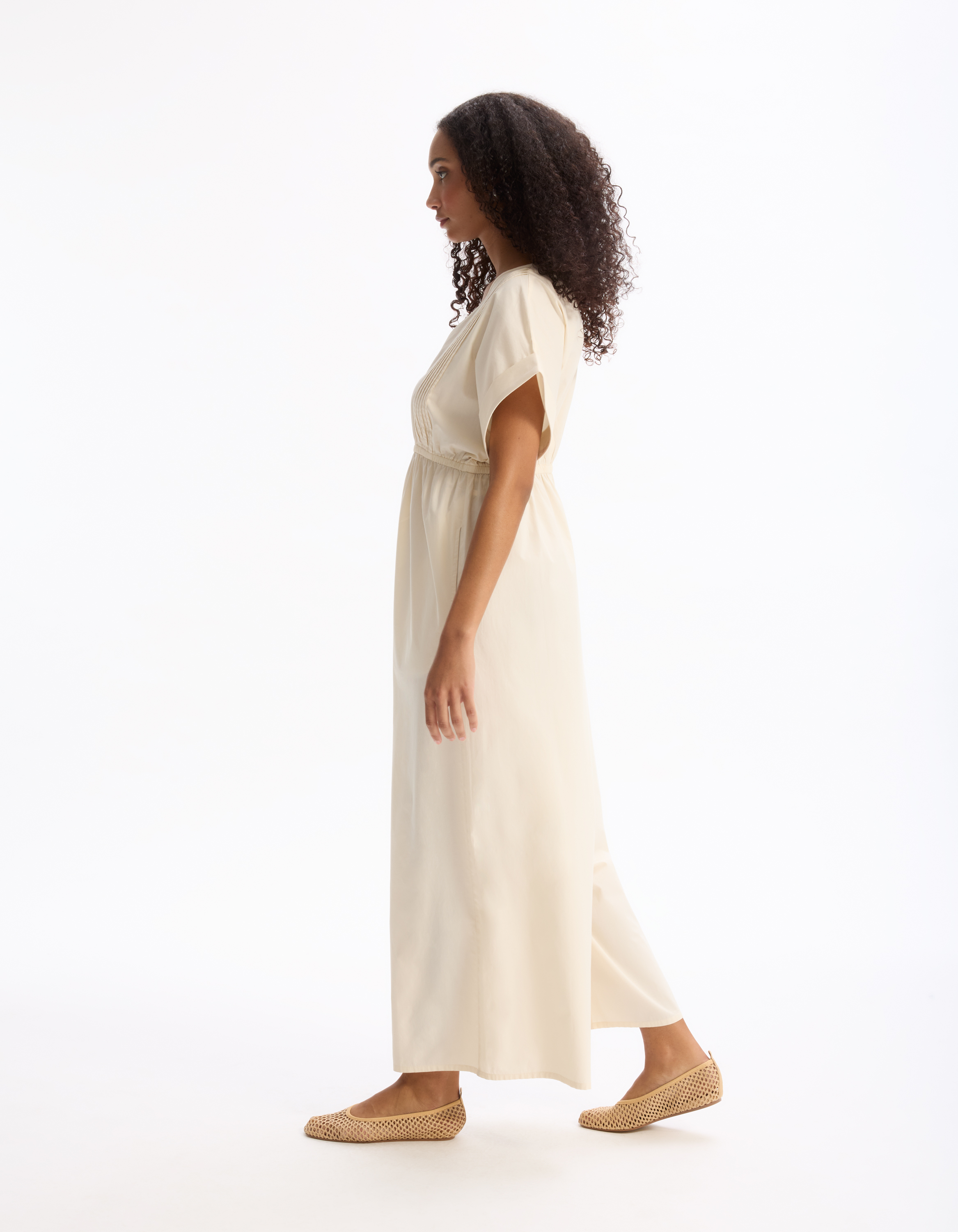 Combinaison fluide - beige - celio - Modalova