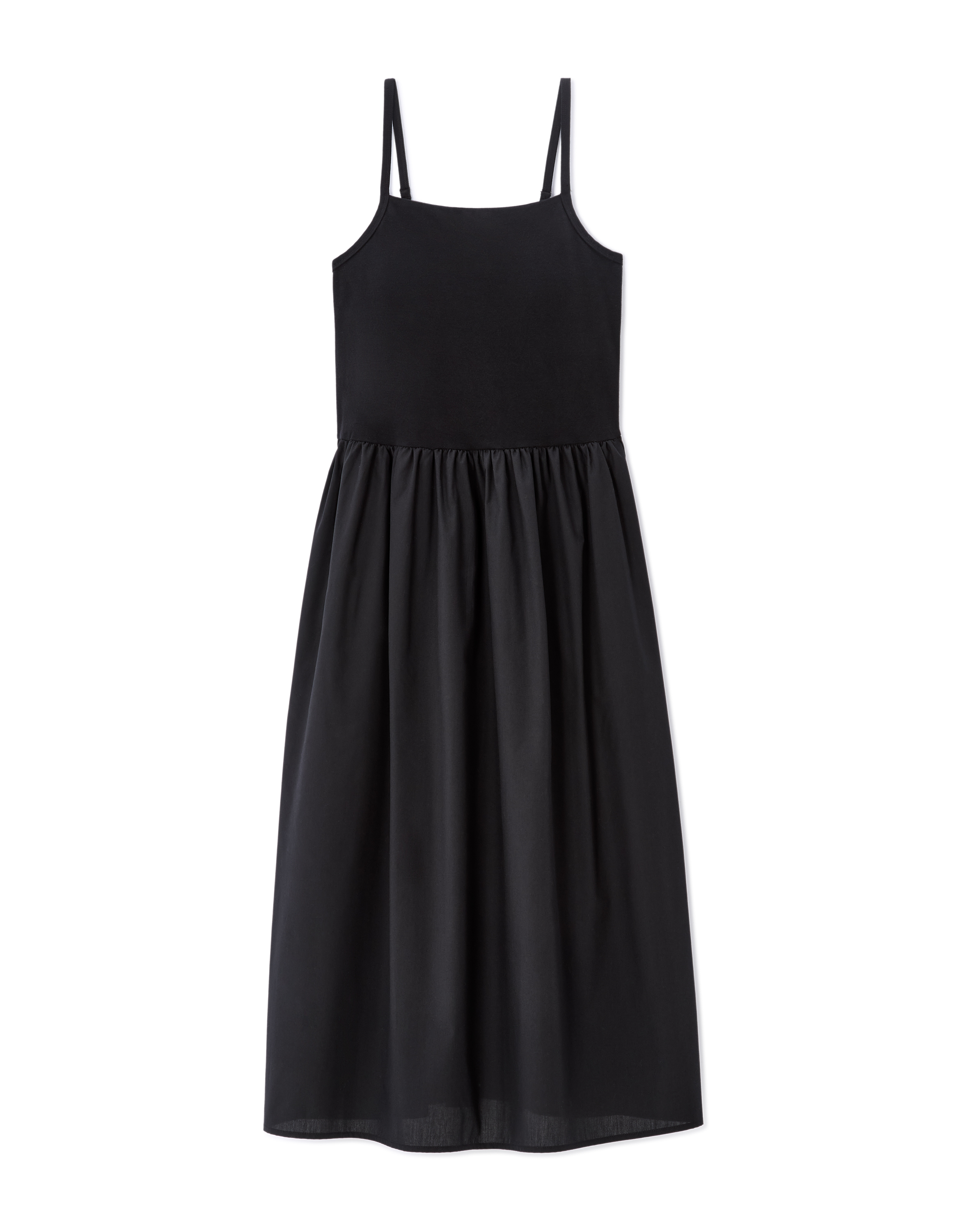 Robe bi-matière - noir