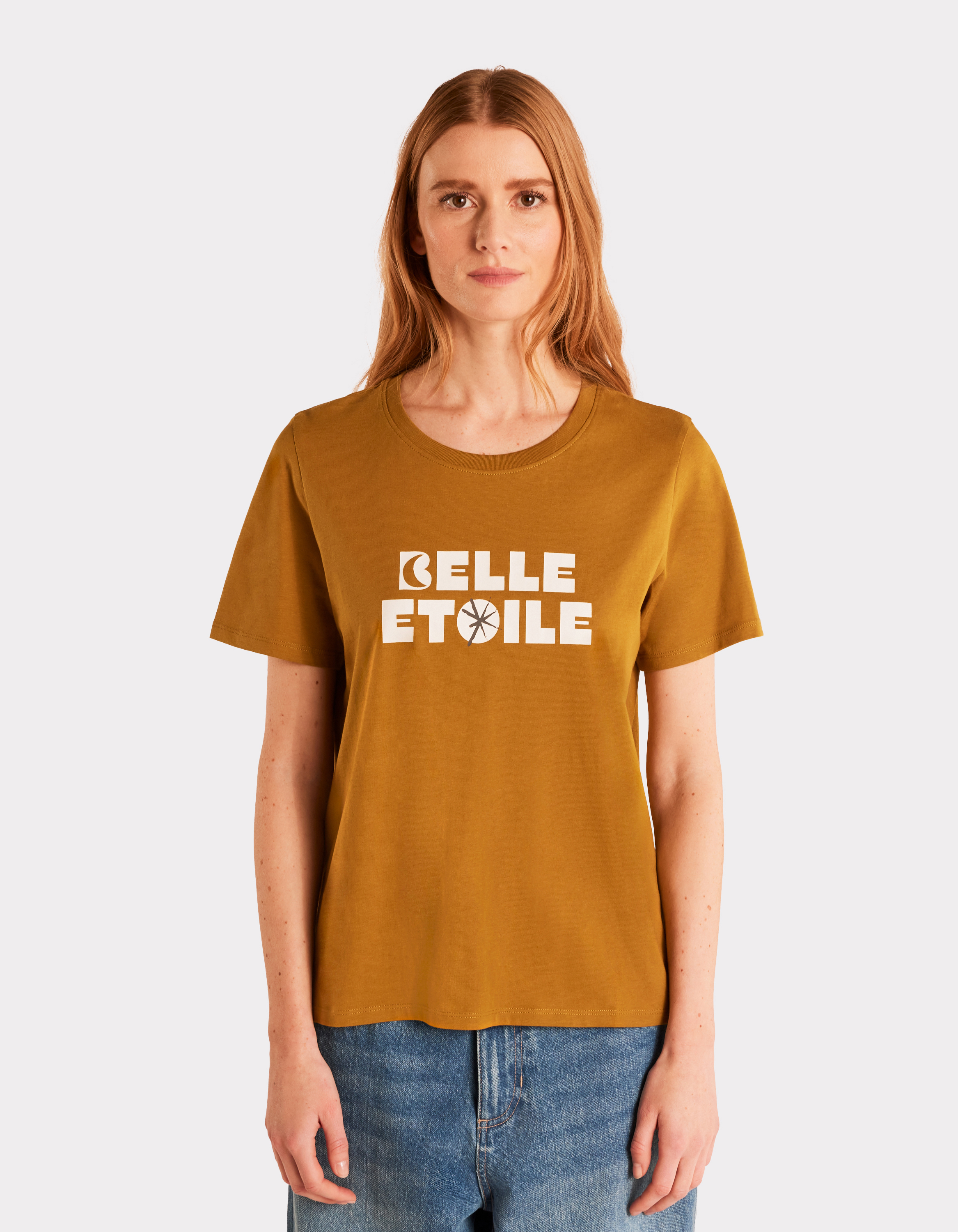 T-shirt imprimé en coton - kaki - celio - Modalova