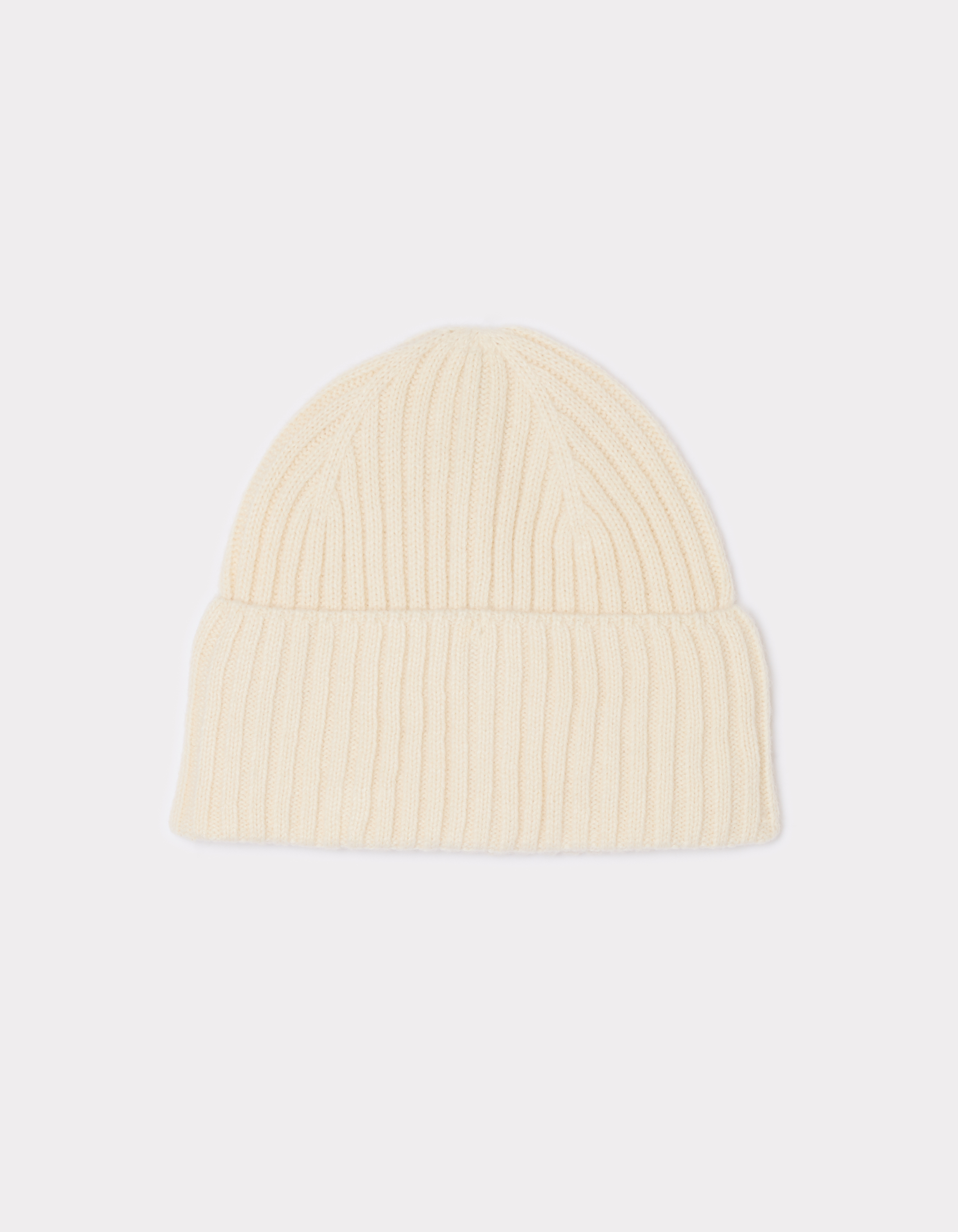 Bonnet en maille - écru