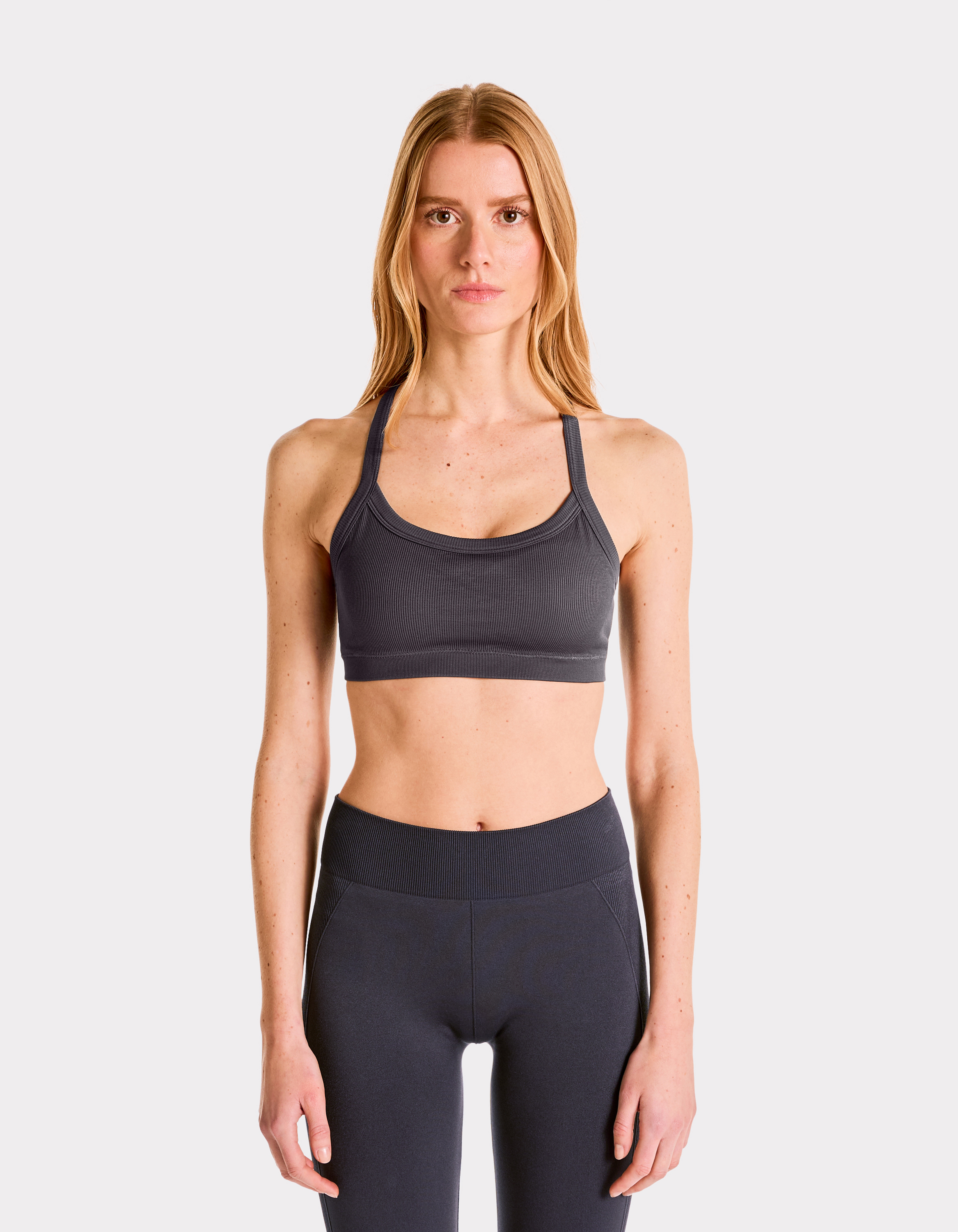 Brassière sans coutures à fines bretelles - gris - celio - Modalova