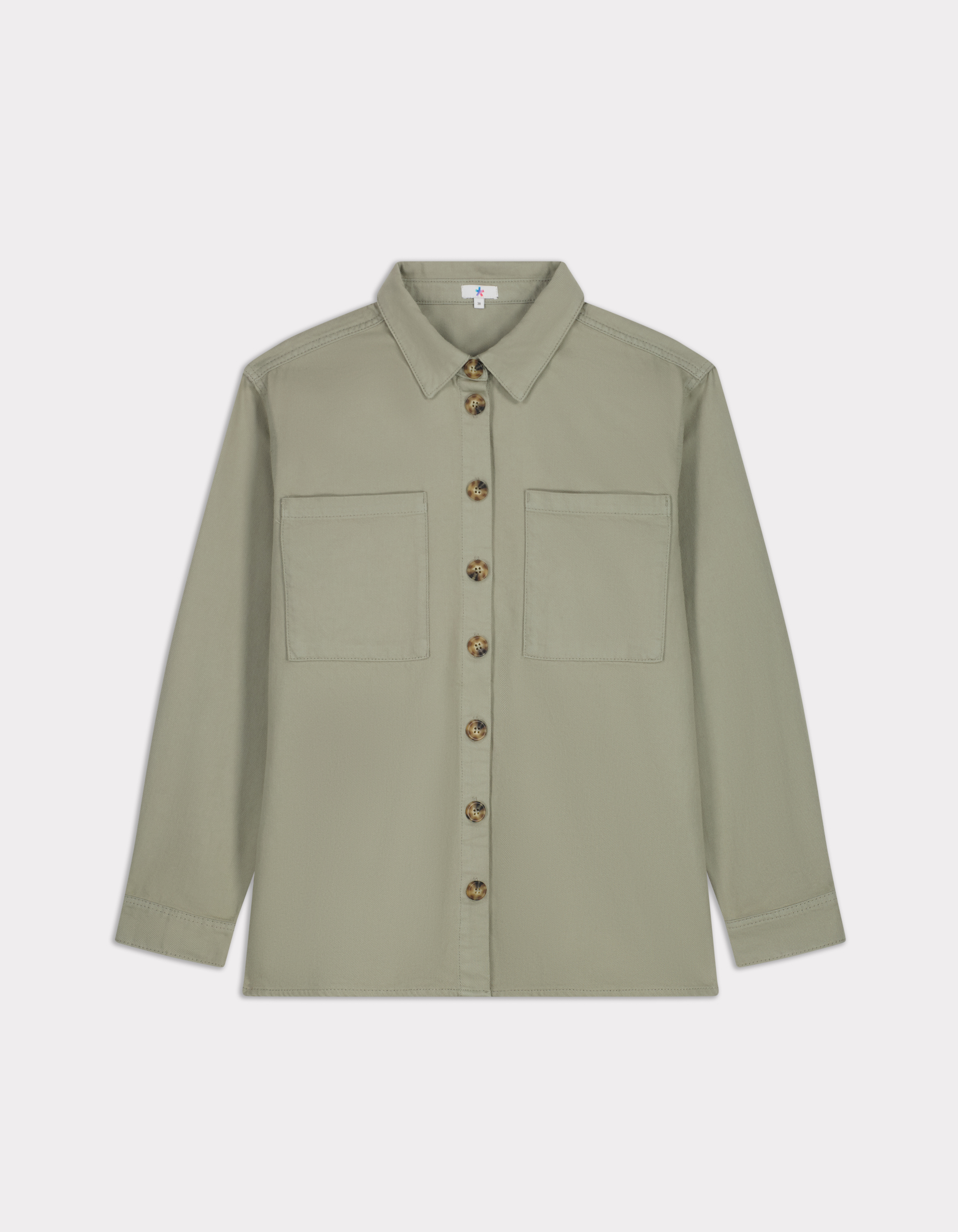 Surchemise en coton - vert